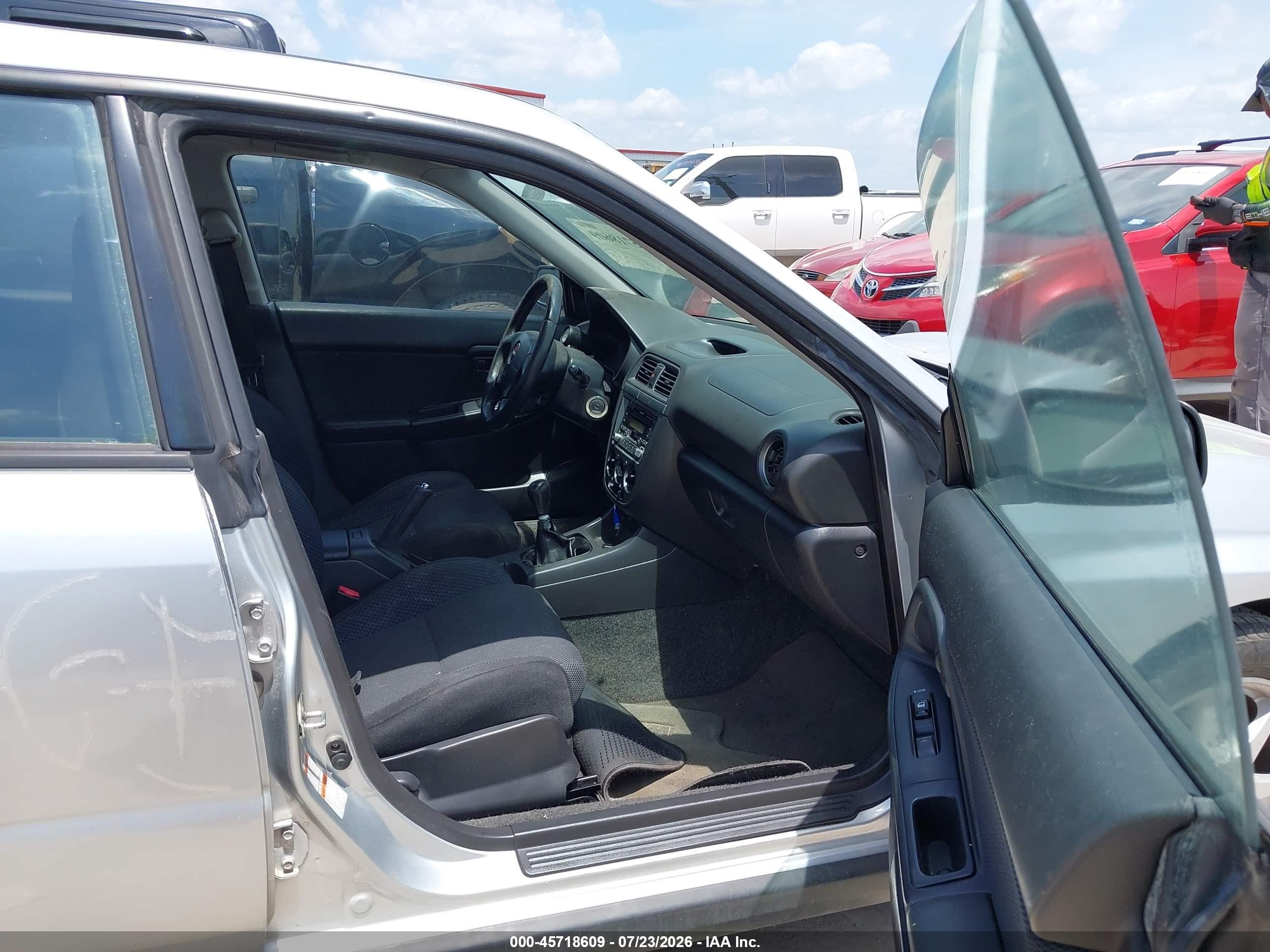 2004 Subaru Impreza Wrx Silver vin: JF1GD29674G523850