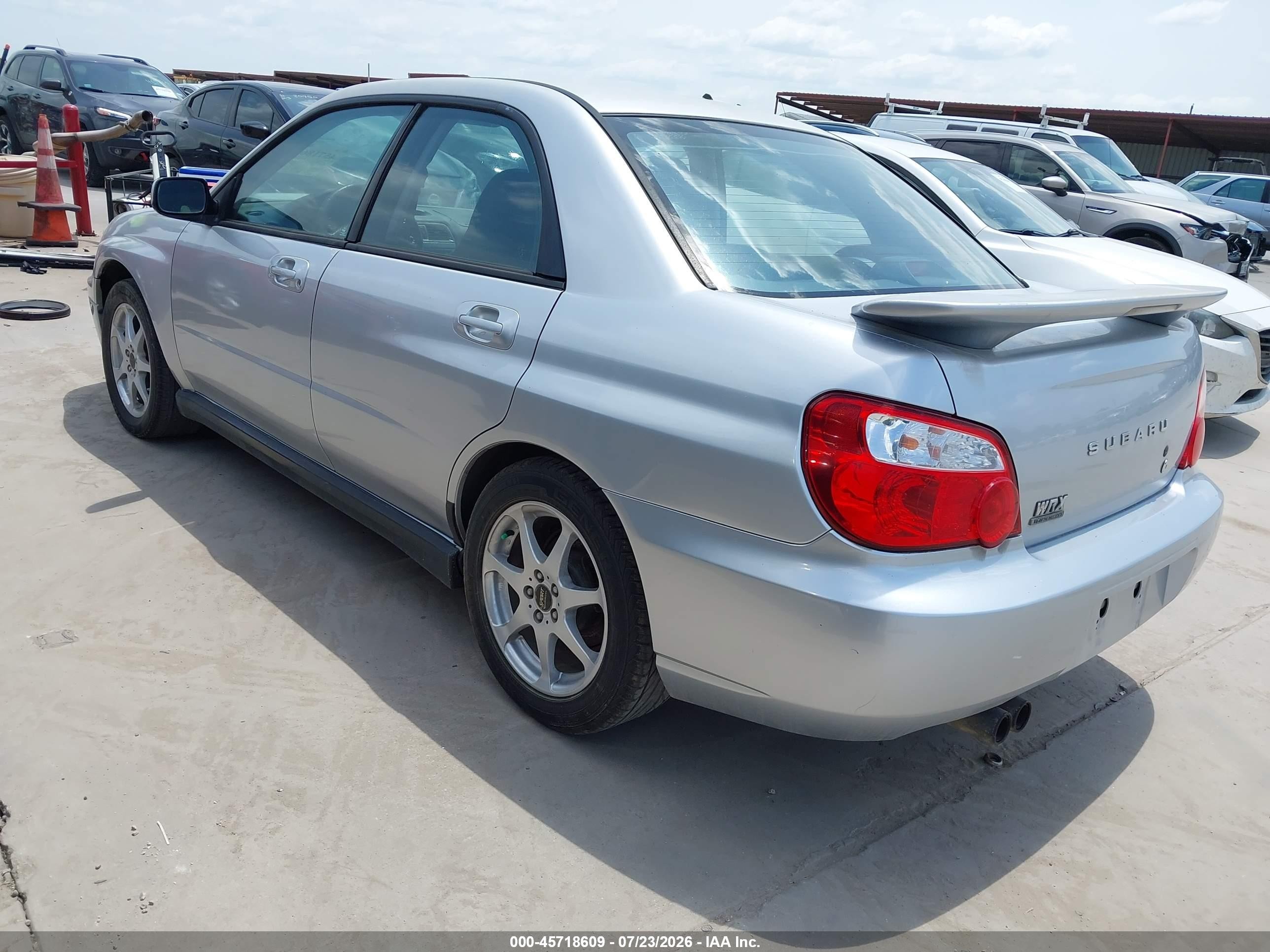2004 Subaru Impreza Wrx Silver vin: JF1GD29674G523850