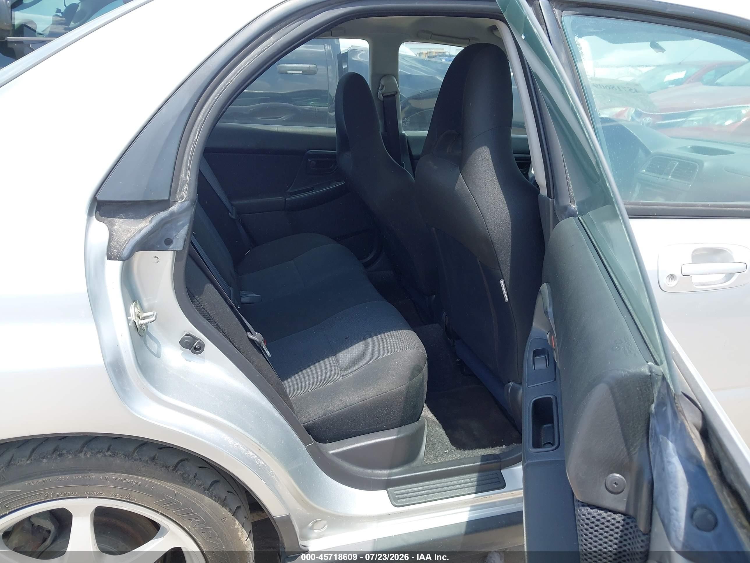 2004 Subaru Impreza Wrx Silver vin: JF1GD29674G523850