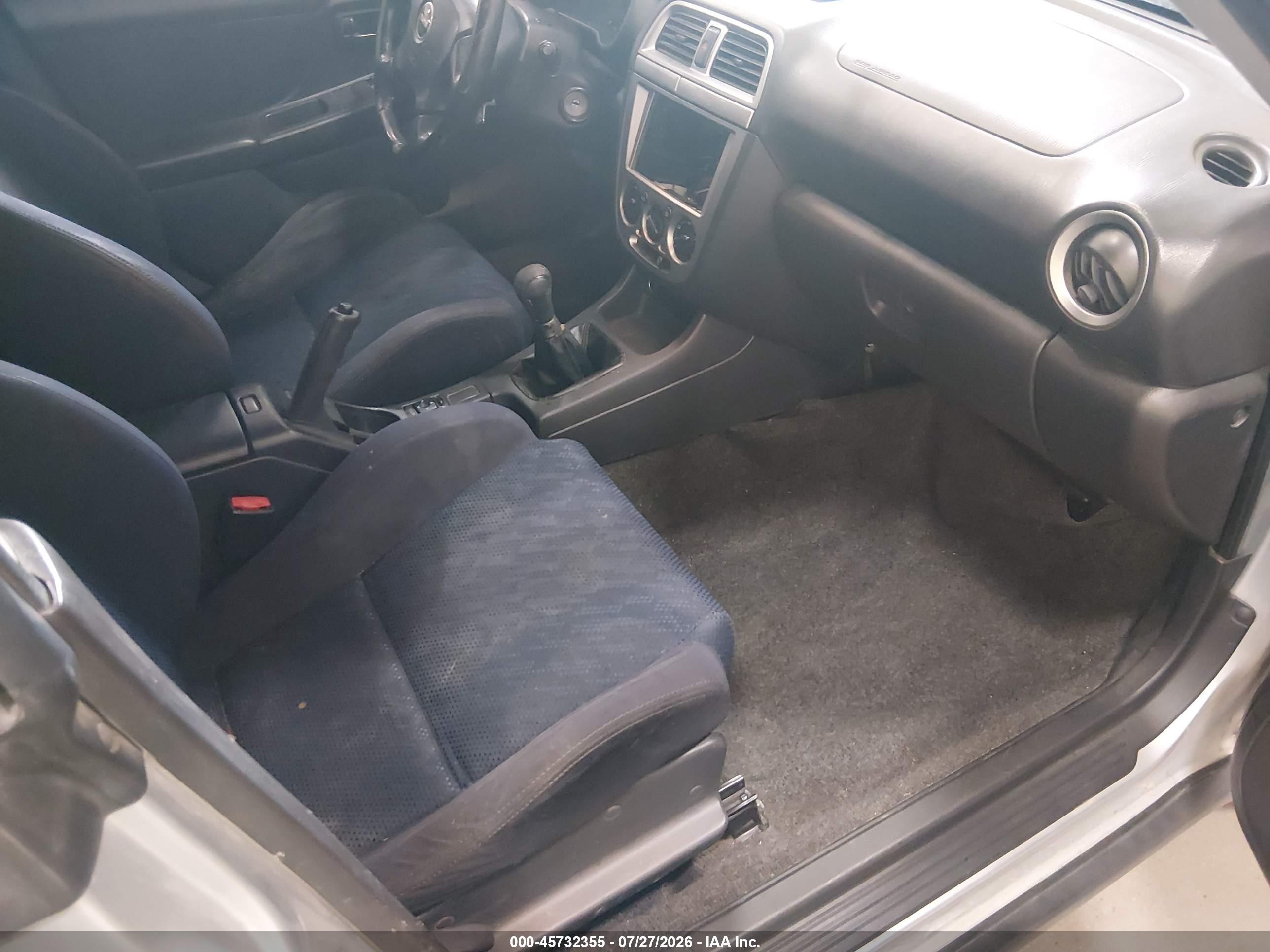 2002 Subaru Impreza Wrx Silver vin: JF1GD29682G530612