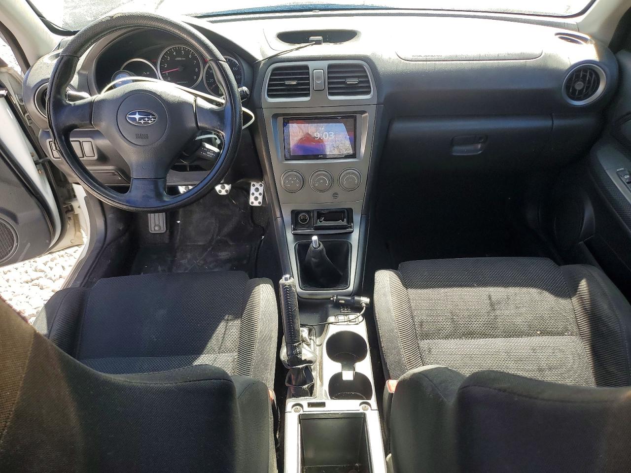 2005 Subaru Impreza Wrx White vin: JF1GD29685G516519