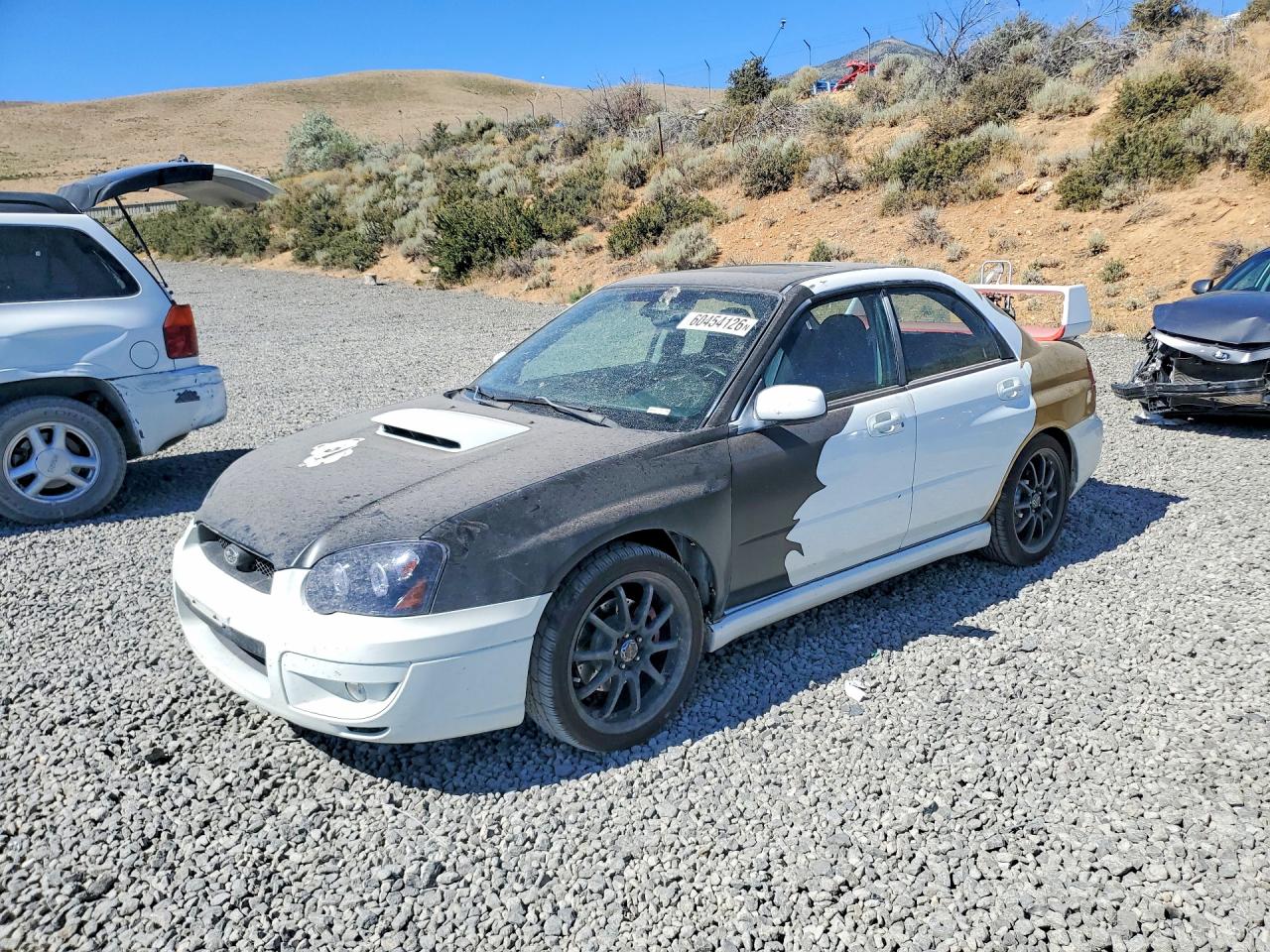 2005 Subaru Impreza Wrx White vin: JF1GD29685G516519