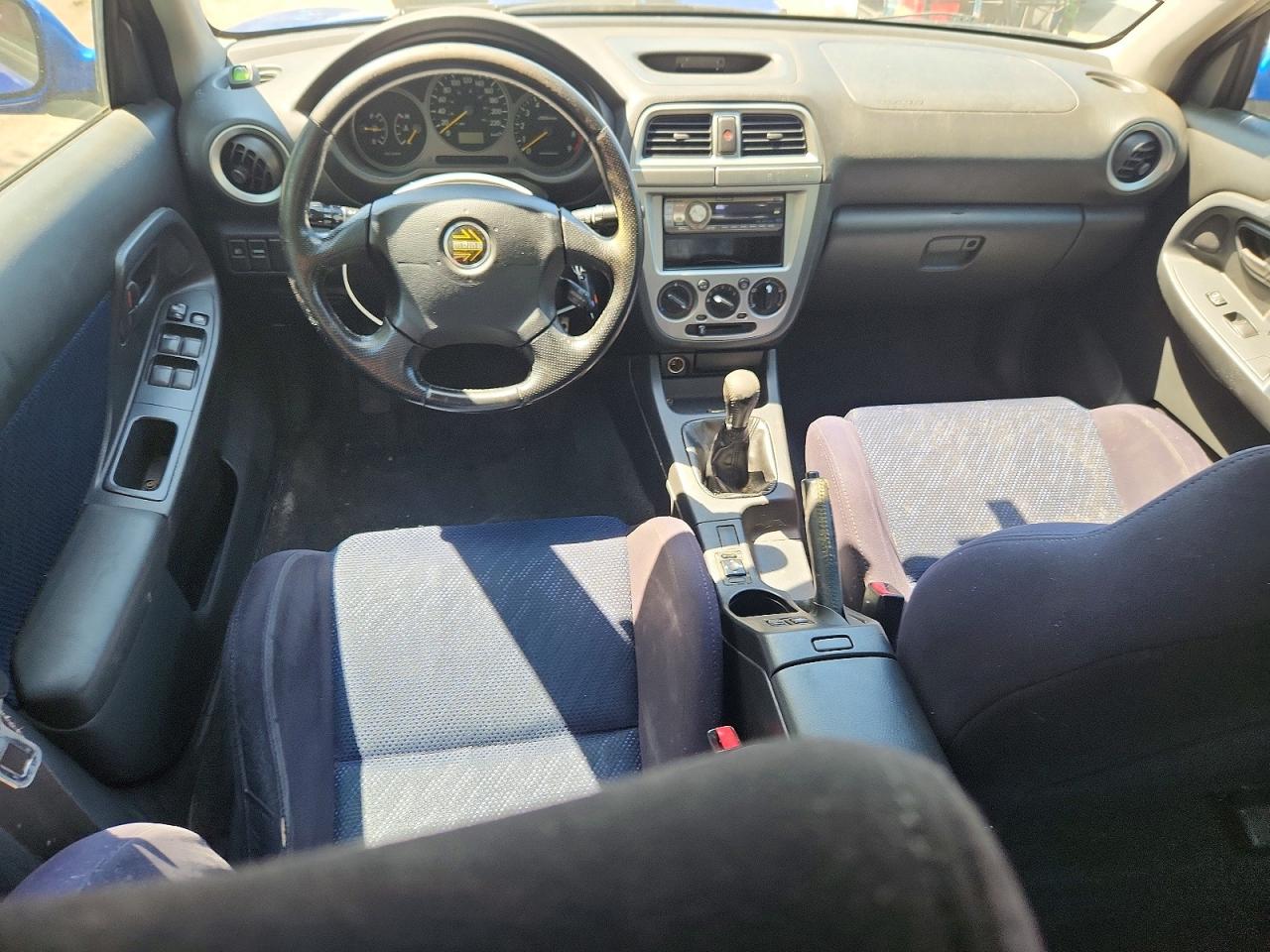2002 Subaru Impreza Wrx Blue vin: JF1GD29692G506870