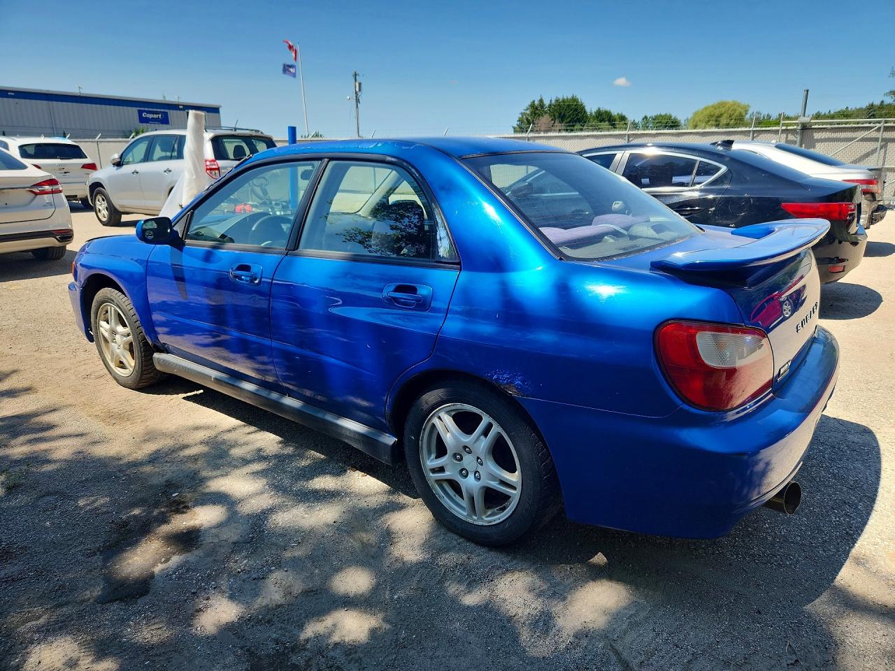 2002 Subaru Impreza Wrx Blue vin: JF1GD29692G506870