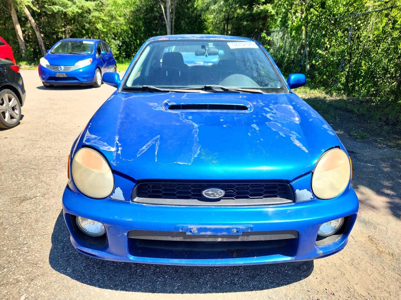 2002 Subaru Impreza Wrx Blue vin: JF1GD29692G506870