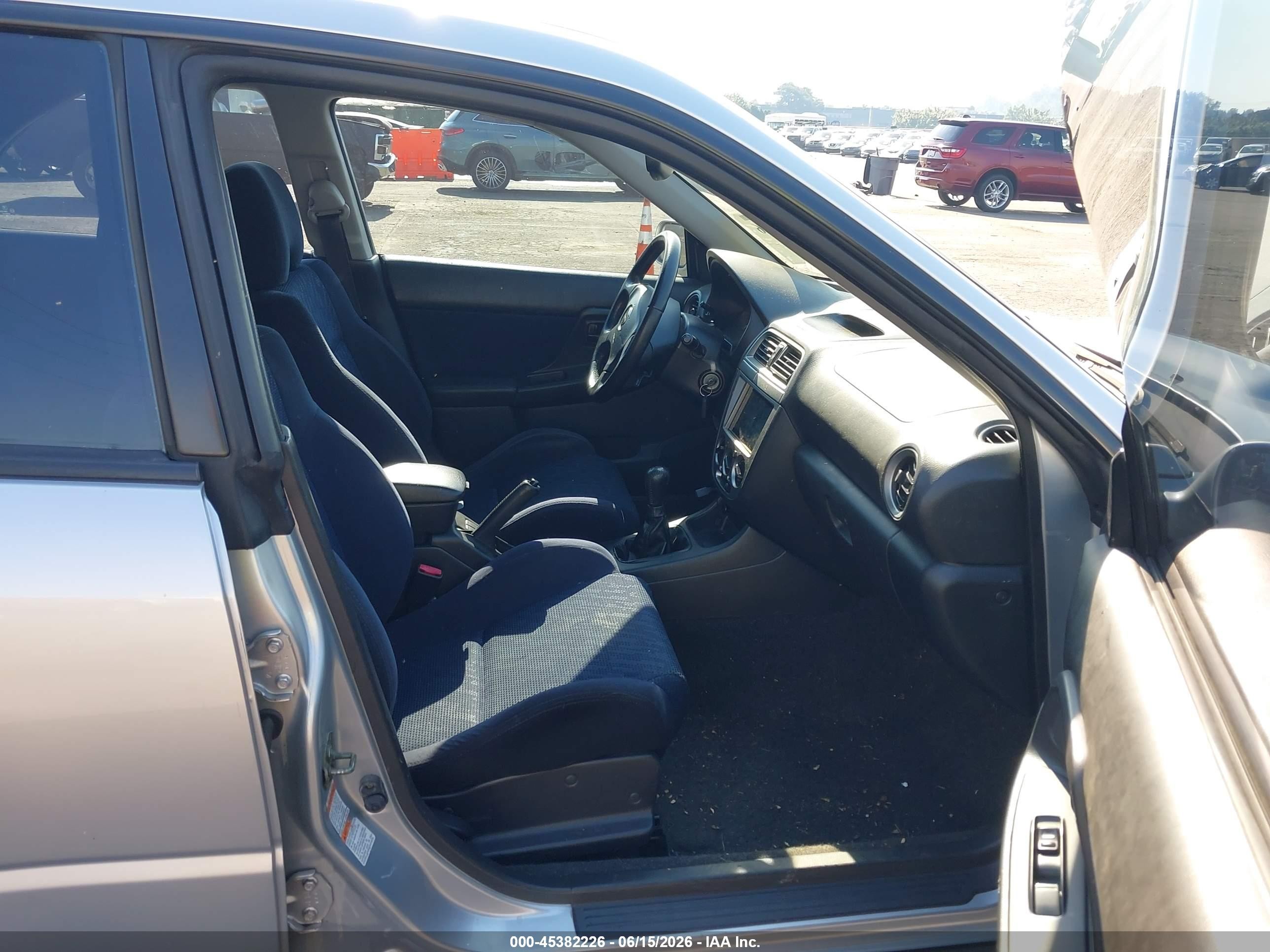2002 Subaru Impreza Wrx Silver vin: JF1GD29692G520767