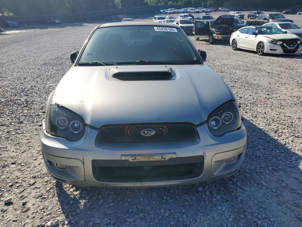 2005 Subaru Impreza Wrx Silver vin: JF1GD29695G509059