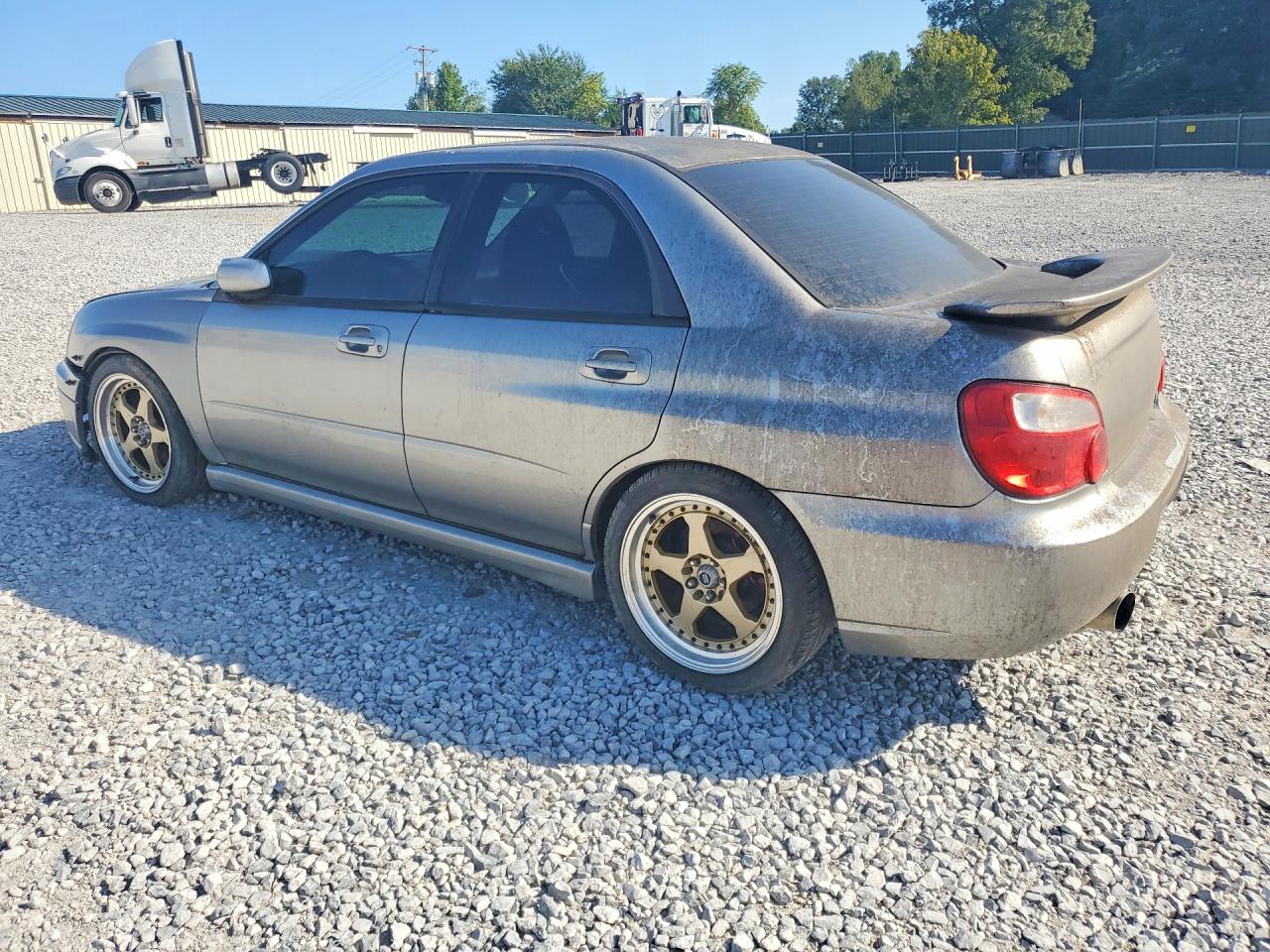 2005 Subaru Impreza Wrx Silver vin: JF1GD29695G509059