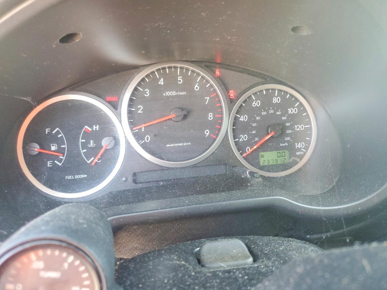 2005 Subaru Impreza Wrx Silver vin: JF1GD29695G509059