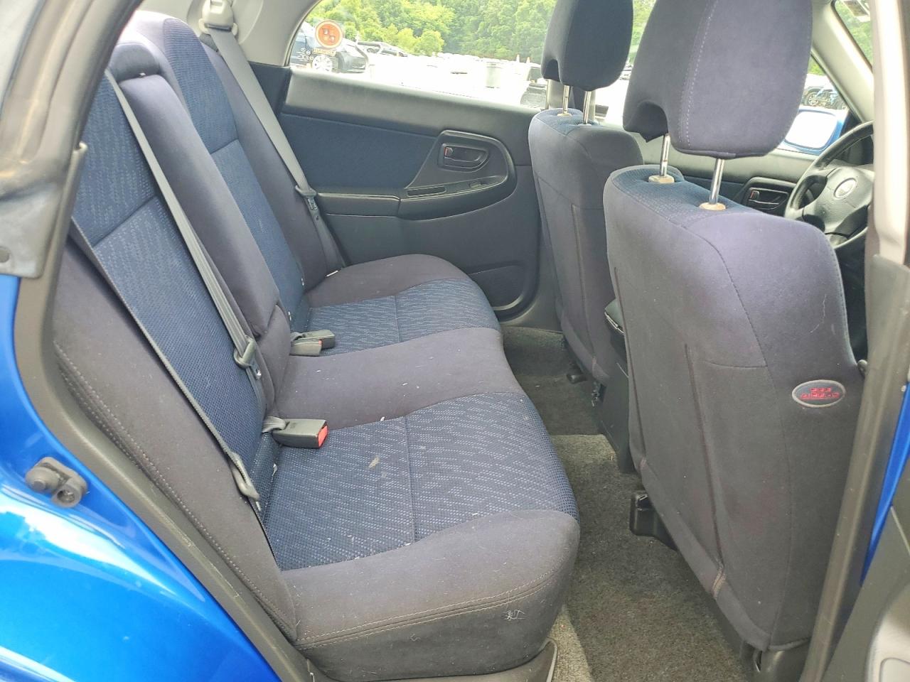 2002 Subaru Impreza Wrx Синий vin: JF1GD296X2G510085