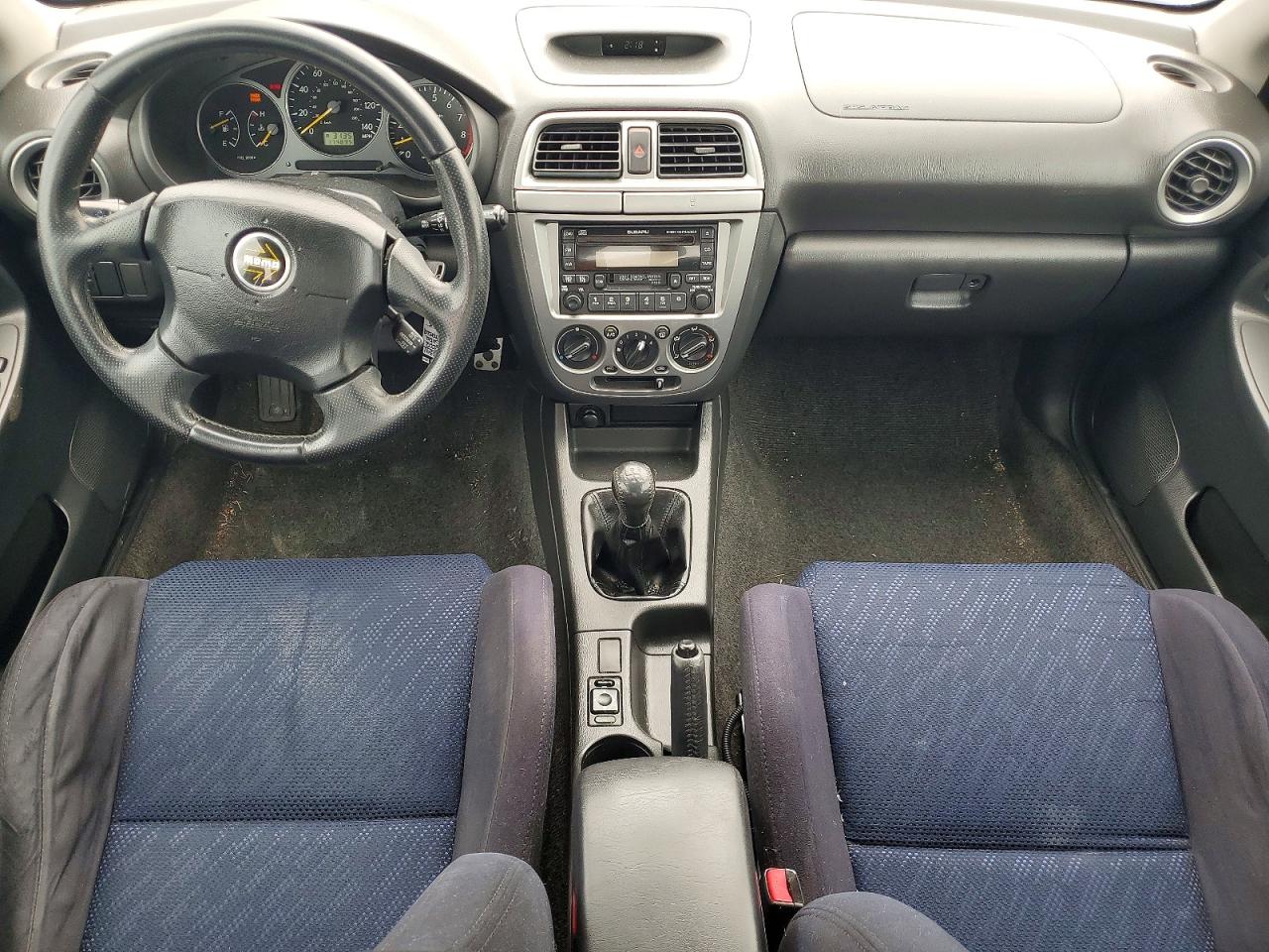 2002 Subaru Impreza Wrx Синий vin: JF1GD296X2G510085
