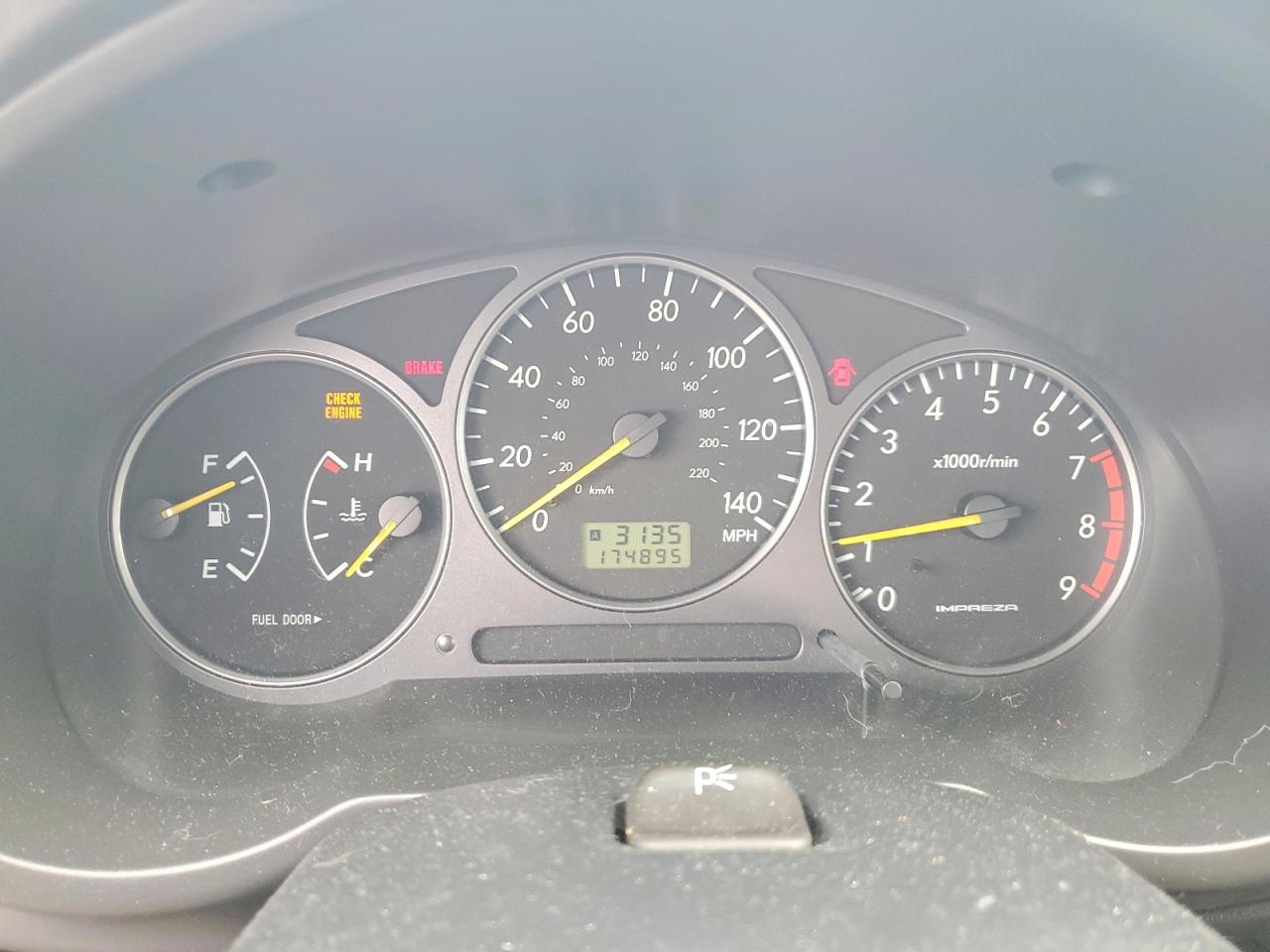2002 Subaru Impreza Wrx Синий vin: JF1GD296X2G510085