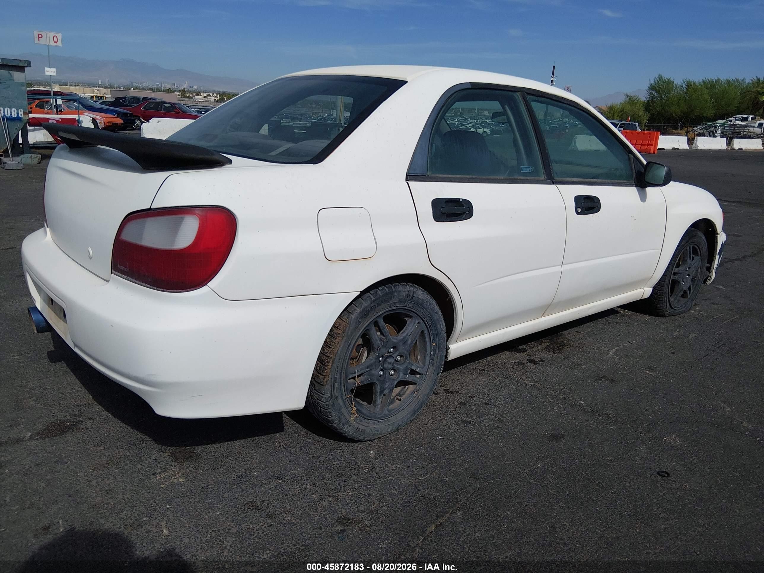 2002 Subaru Impreza Wrx Белый vin: JF1GD296X2H506435
