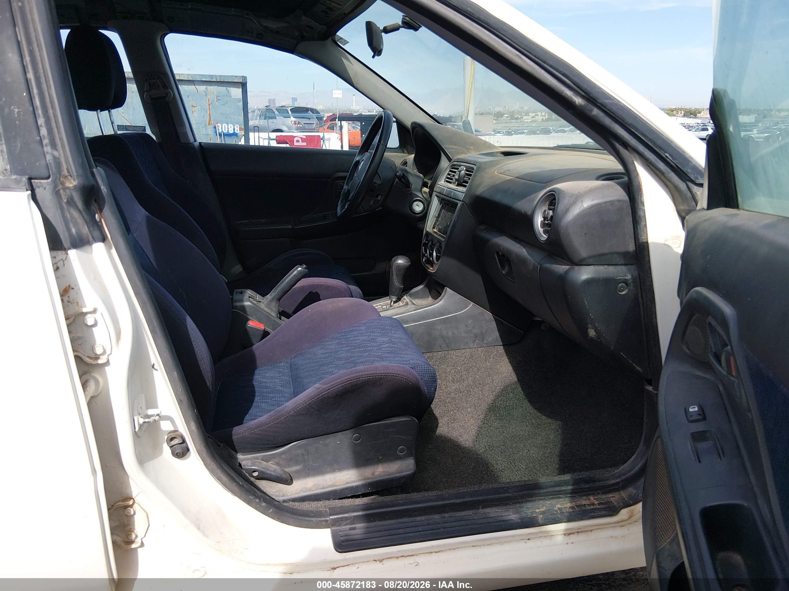 2002 Subaru Impreza Wrx Белый vin: JF1GD296X2H506435