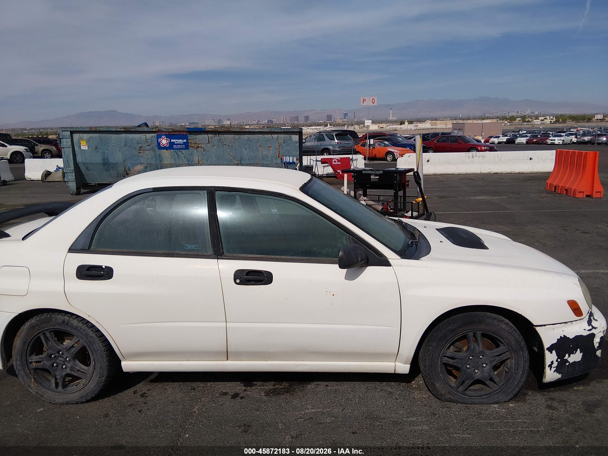 2002 Subaru Impreza Wrx Белый vin: JF1GD296X2H506435