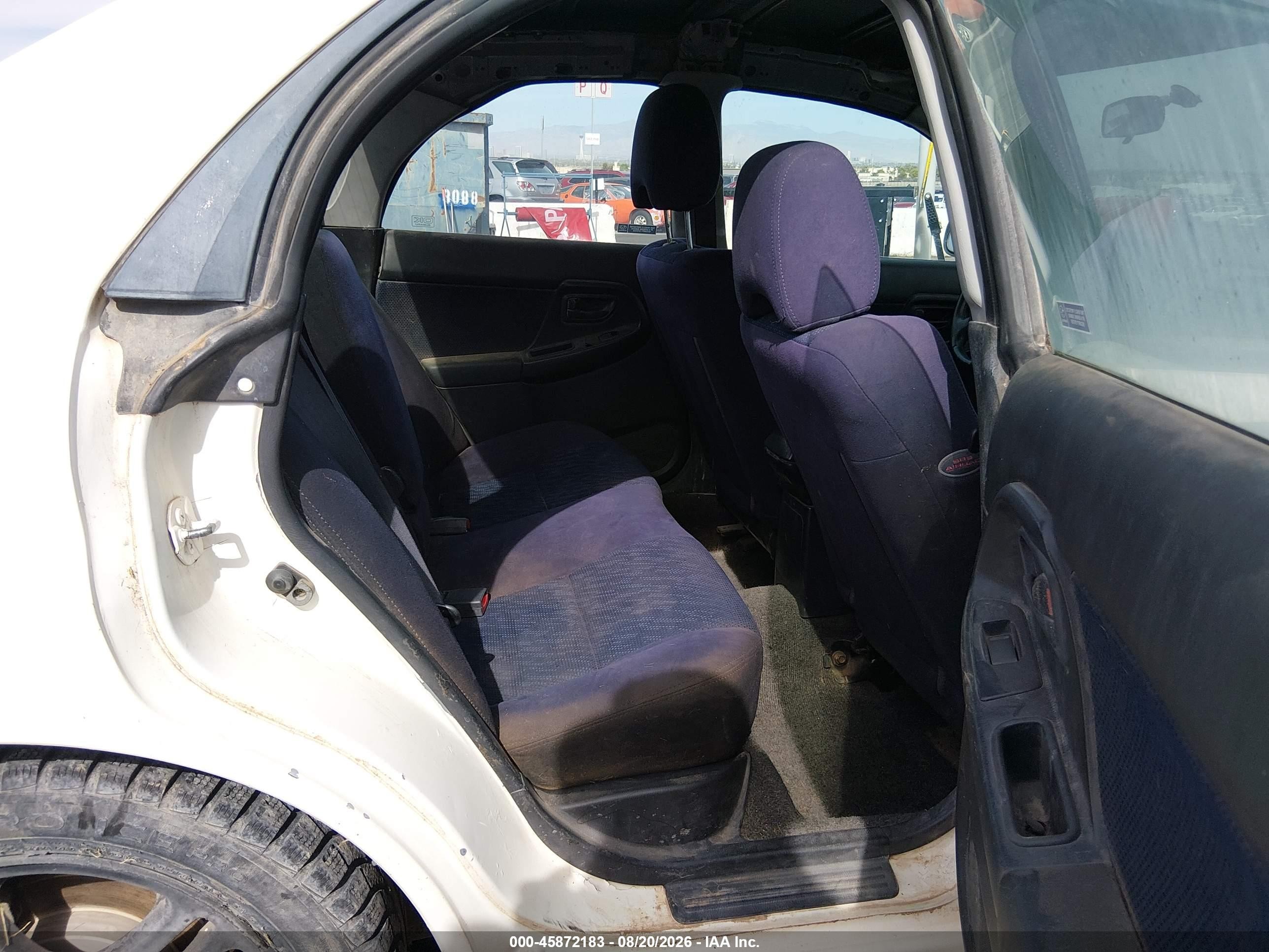 2002 Subaru Impreza Wrx Белый vin: JF1GD296X2H506435