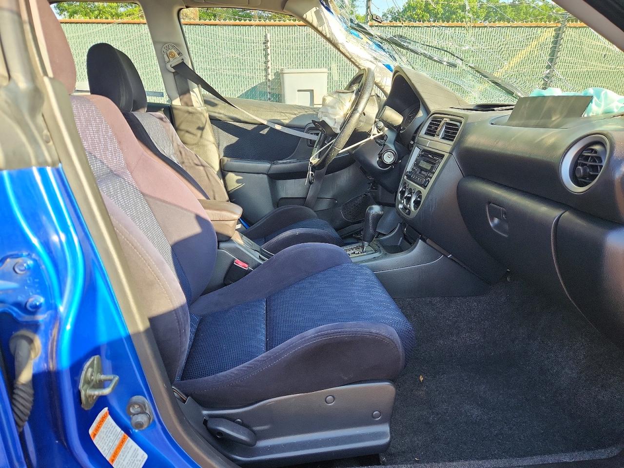 2002 Subaru Impreza Wrx Blue vin: JF1GD296X2H513515
