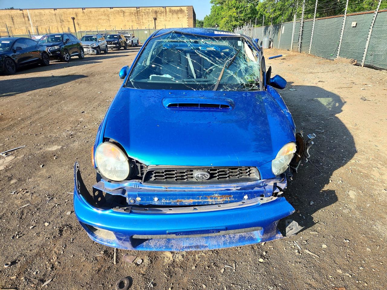 2002 Subaru Impreza Wrx Blue vin: JF1GD296X2H513515