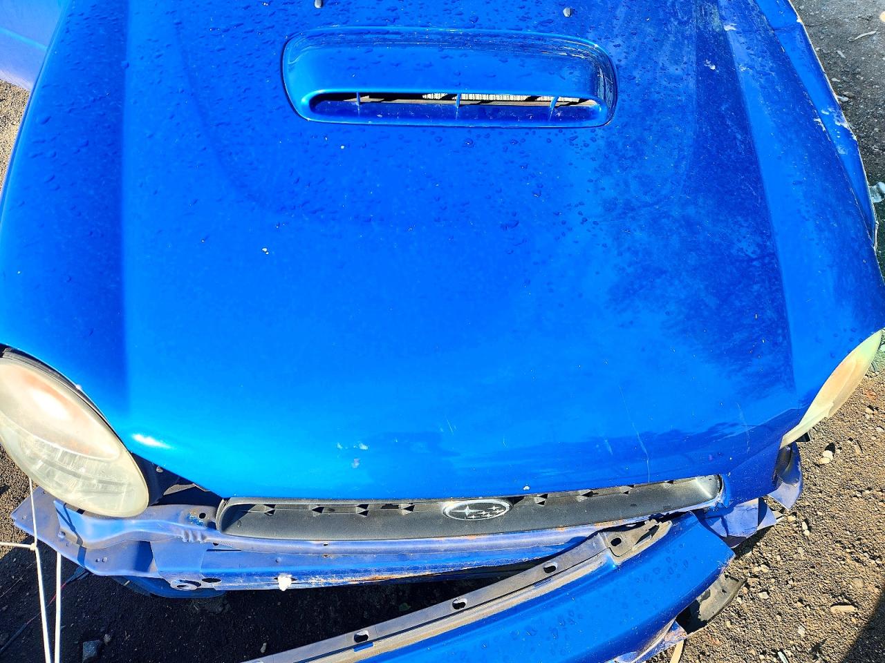 2002 Subaru Impreza Wrx Blue vin: JF1GD296X2H513515