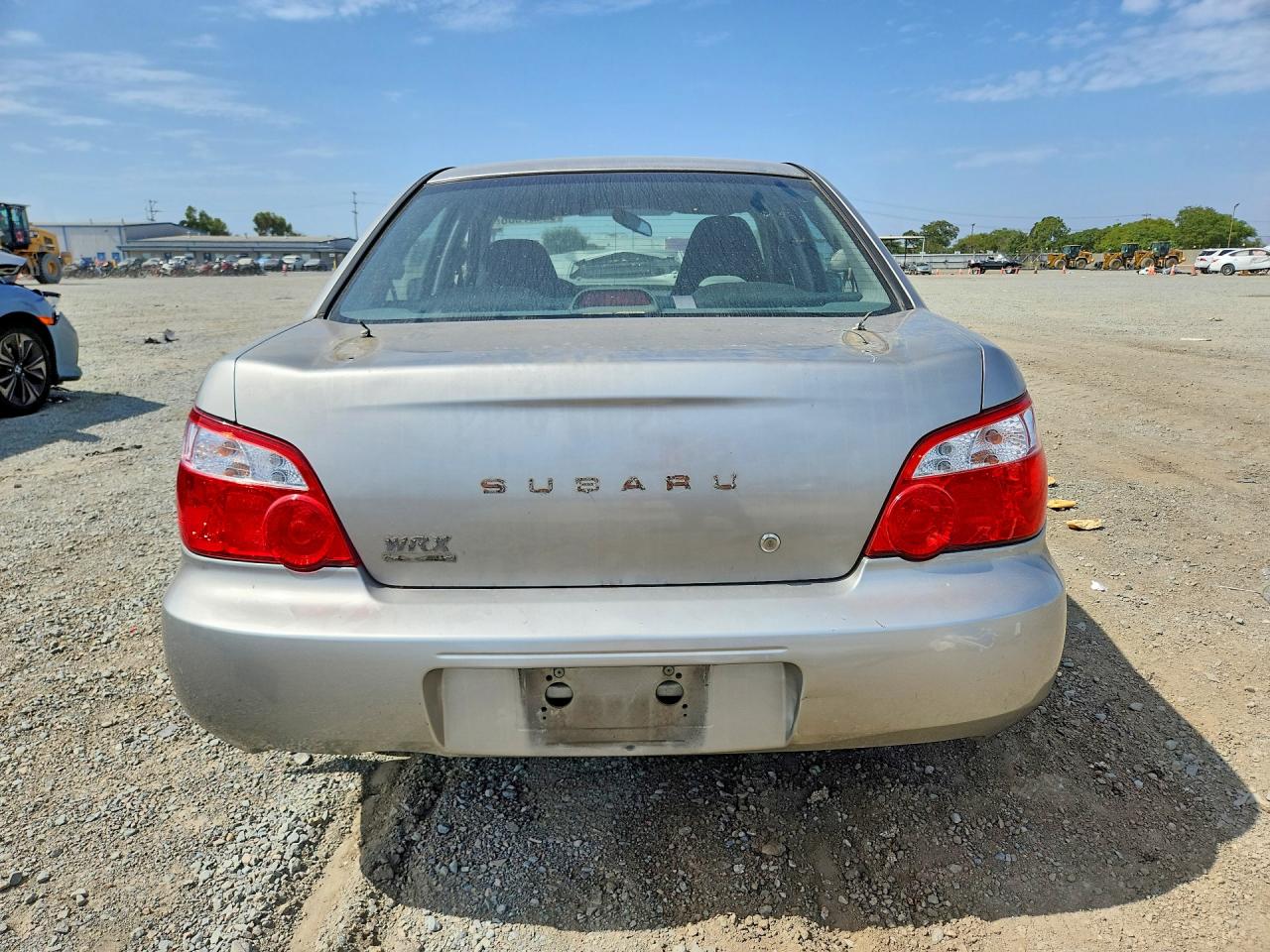 2005 Subaru Impreza Wrx Серебряный vin: JF1GD296X5G504176