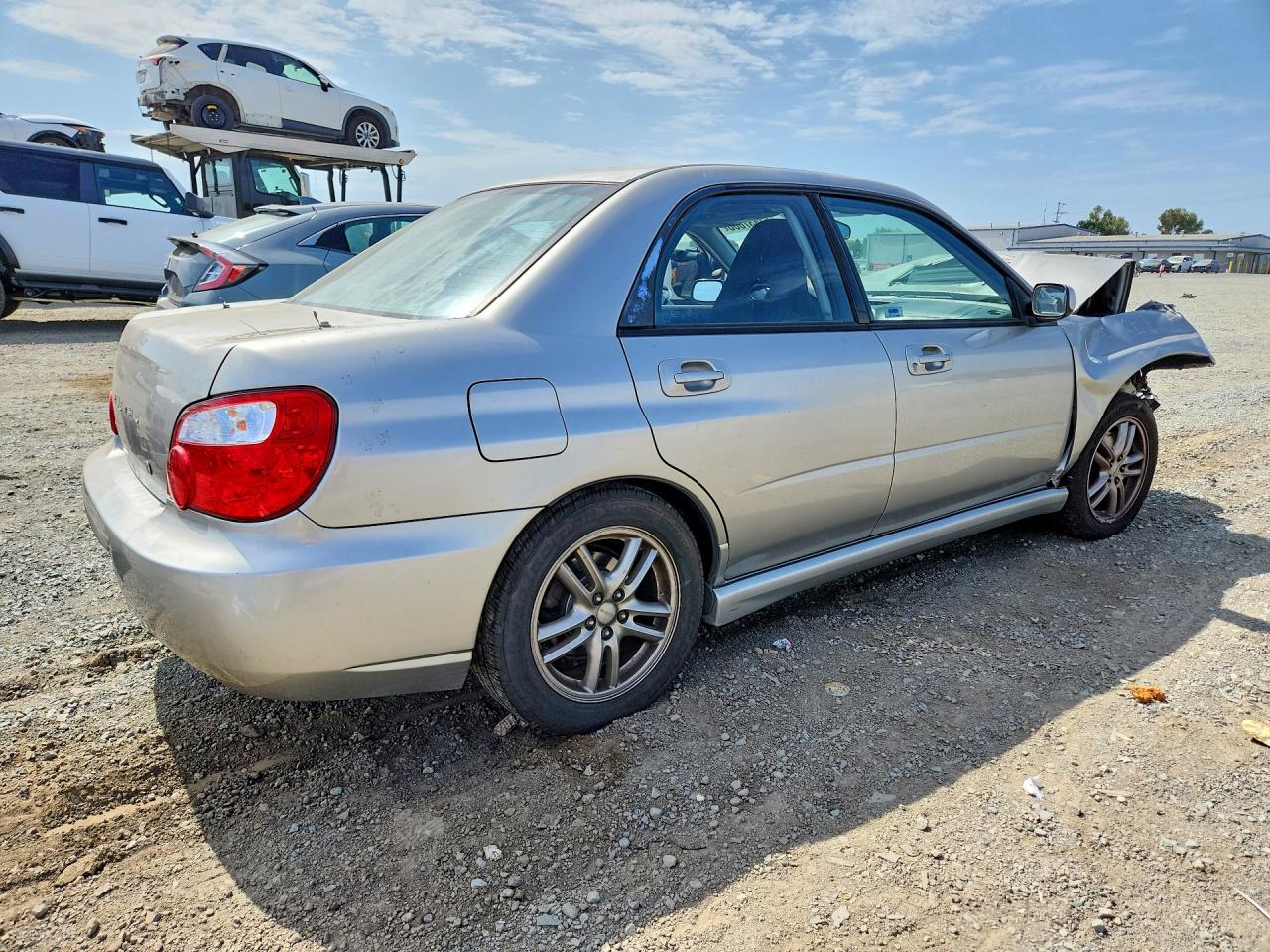 2005 Subaru Impreza Wrx Серебряный vin: JF1GD296X5G504176