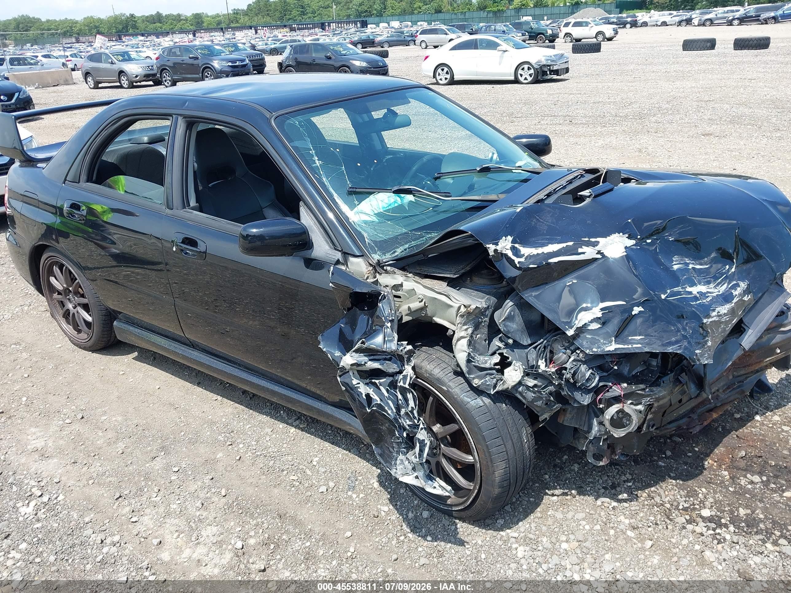2005 Subaru Impreza Wrx Black vin: JF1GD296X5G507160