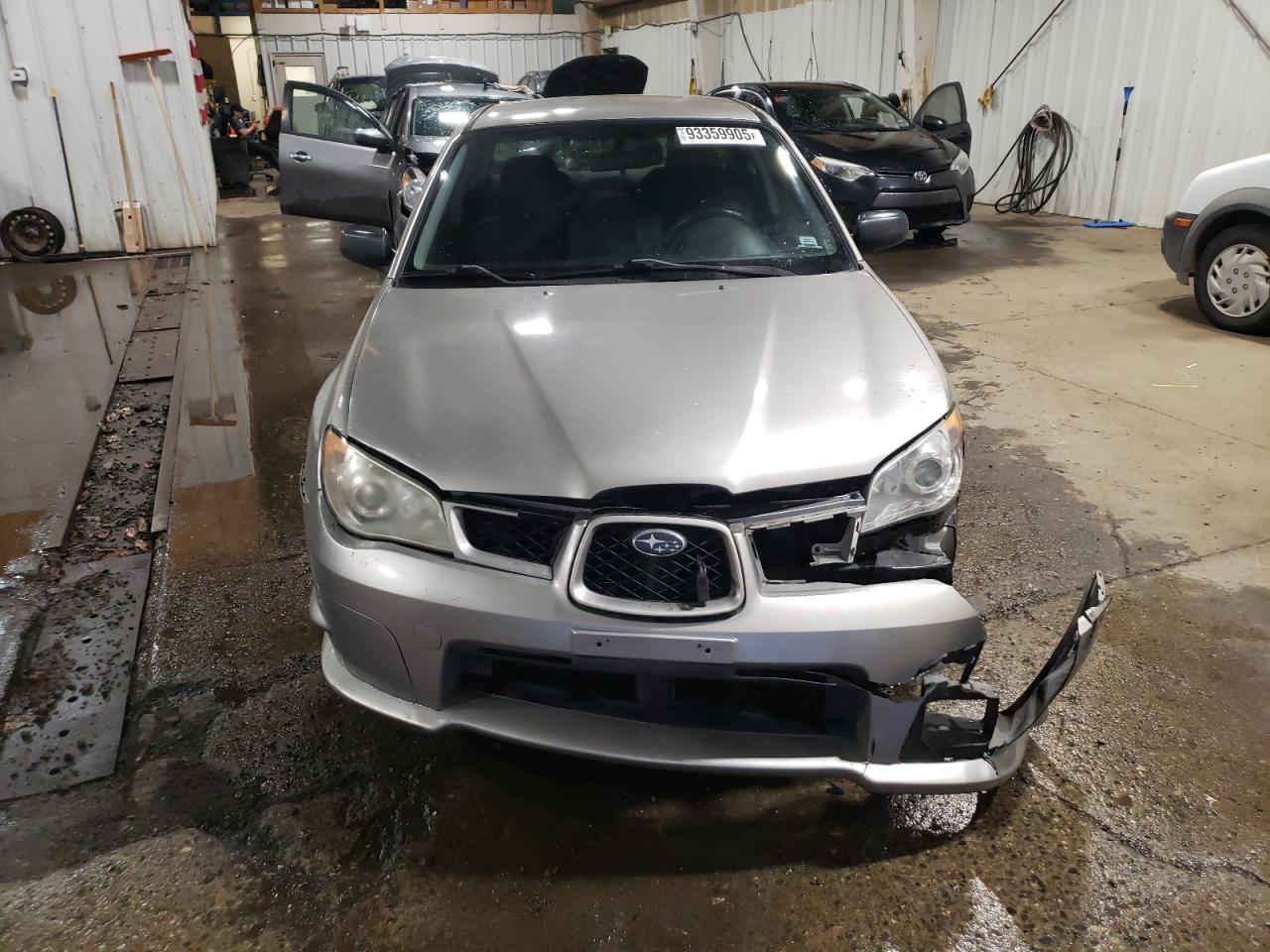 2007 Subaru Impreza 2.5i Серебряный vin: JF1GD61607H511217