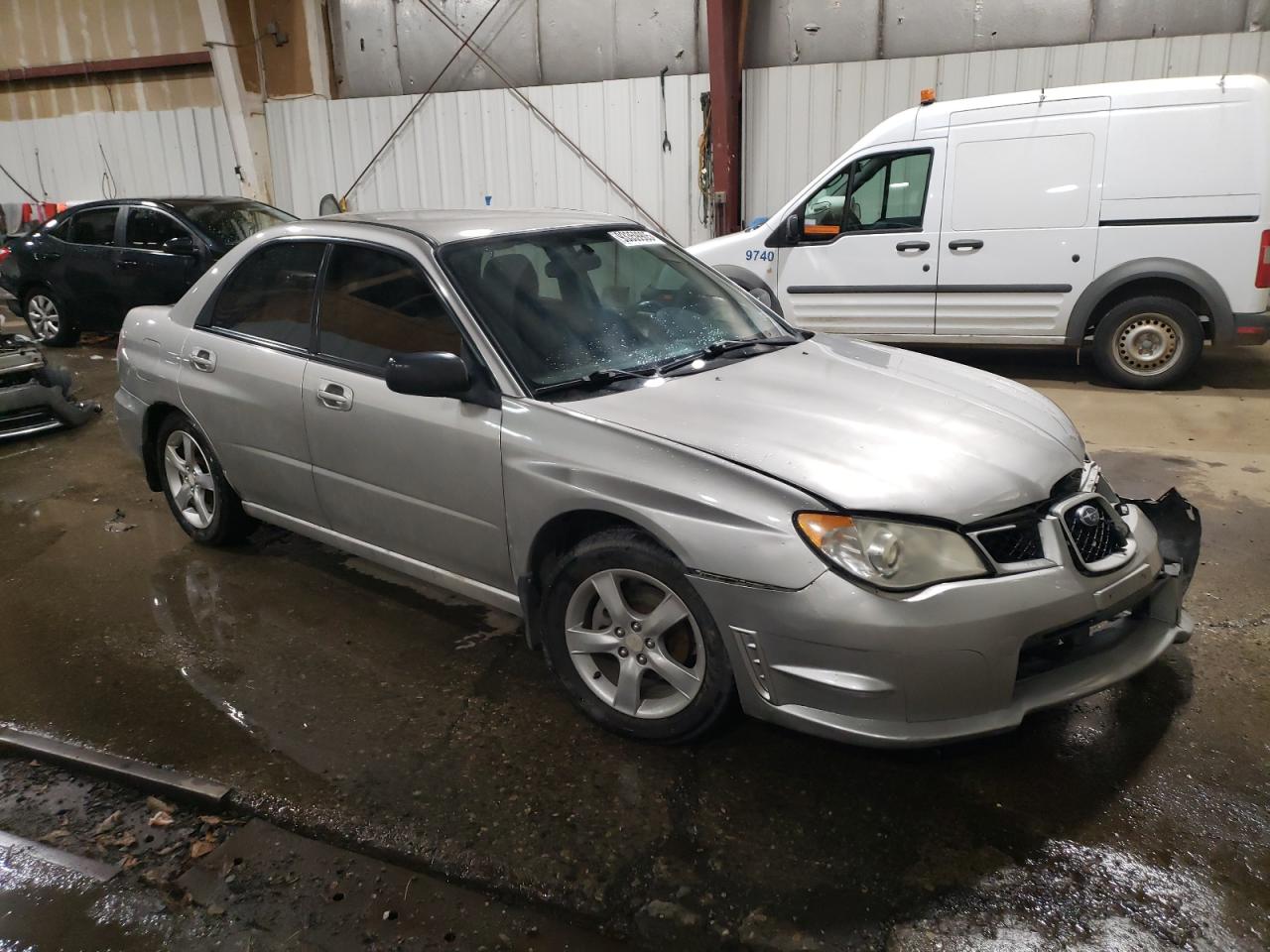 2007 Subaru Impreza 2.5i Серебряный vin: JF1GD61607H511217