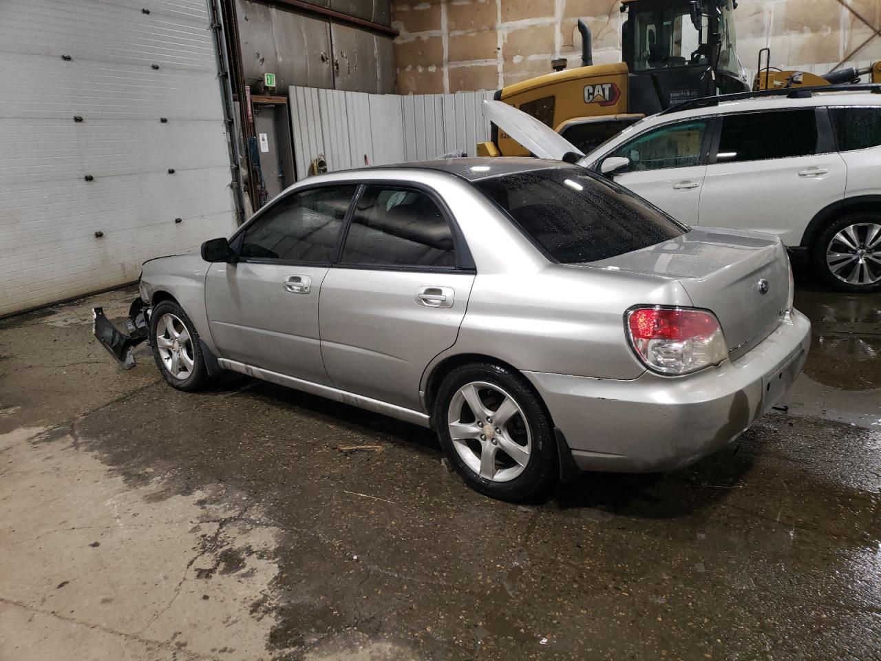 2007 Subaru Impreza 2.5i Серебряный vin: JF1GD61607H511217