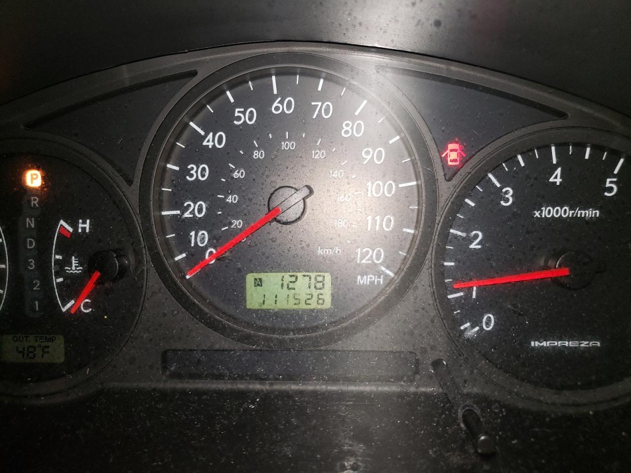 2007 Subaru Impreza 2.5i Серебряный vin: JF1GD61607H511217
