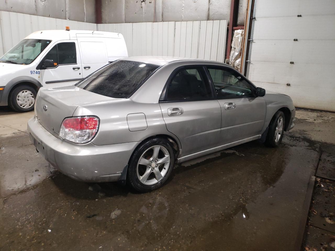 2007 Subaru Impreza 2.5i Серебряный vin: JF1GD61607H511217