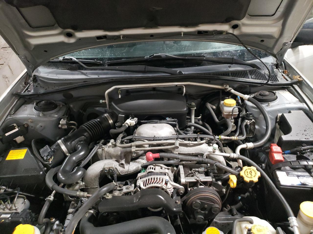 2007 Subaru Impreza 2.5i Серебряный vin: JF1GD61607H511217