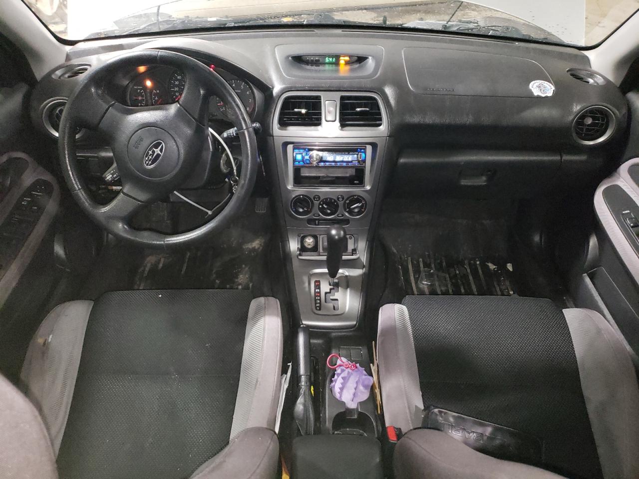 2007 Subaru Impreza 2.5i Серебряный vin: JF1GD61607H511217