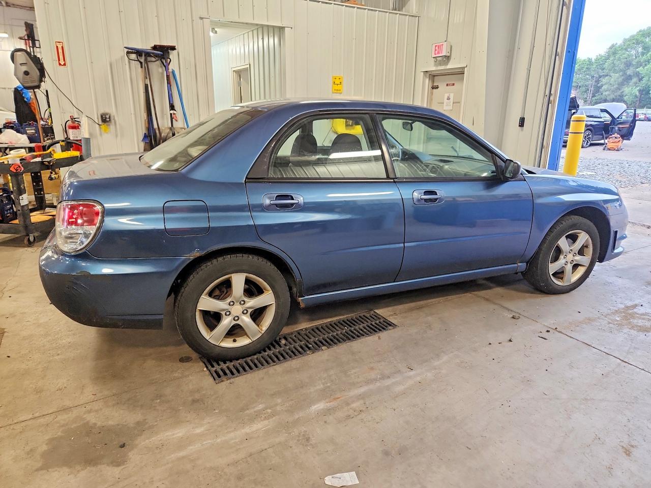 2007 Subaru Impreza 2.5i Blue vin: JF1GD61607H519124