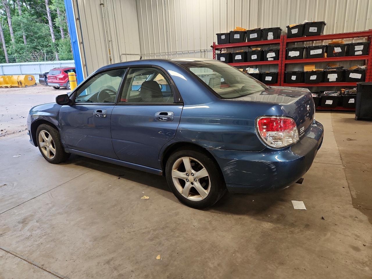 2007 Subaru Impreza 2.5i Blue vin: JF1GD61607H519124