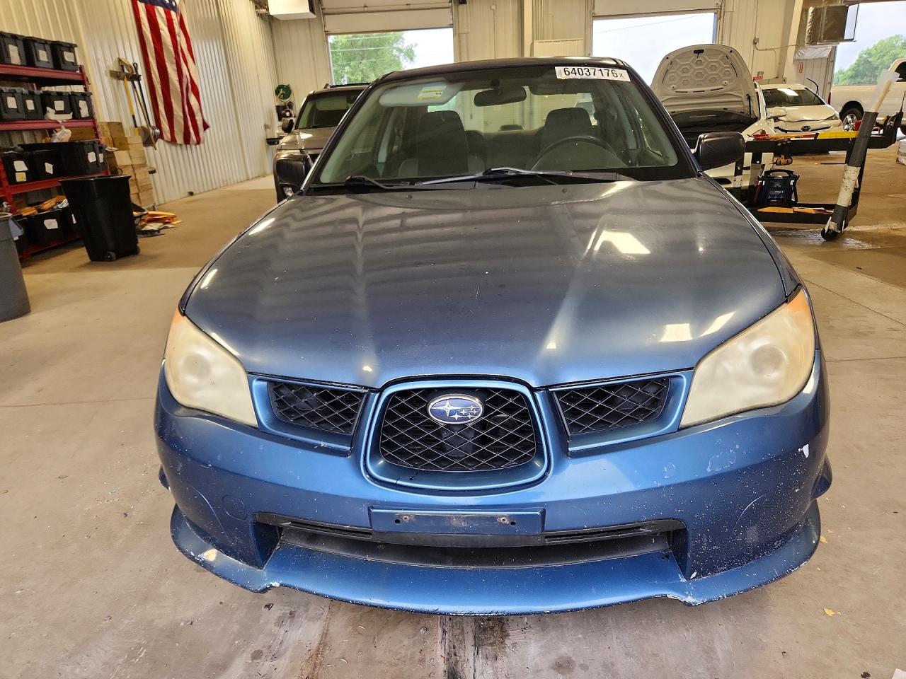 2007 Subaru Impreza 2.5i Blue vin: JF1GD61607H519124