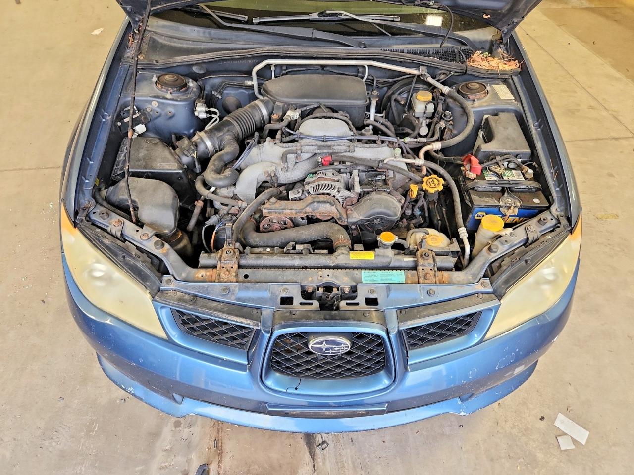 2007 Subaru Impreza 2.5i Blue vin: JF1GD61607H519124