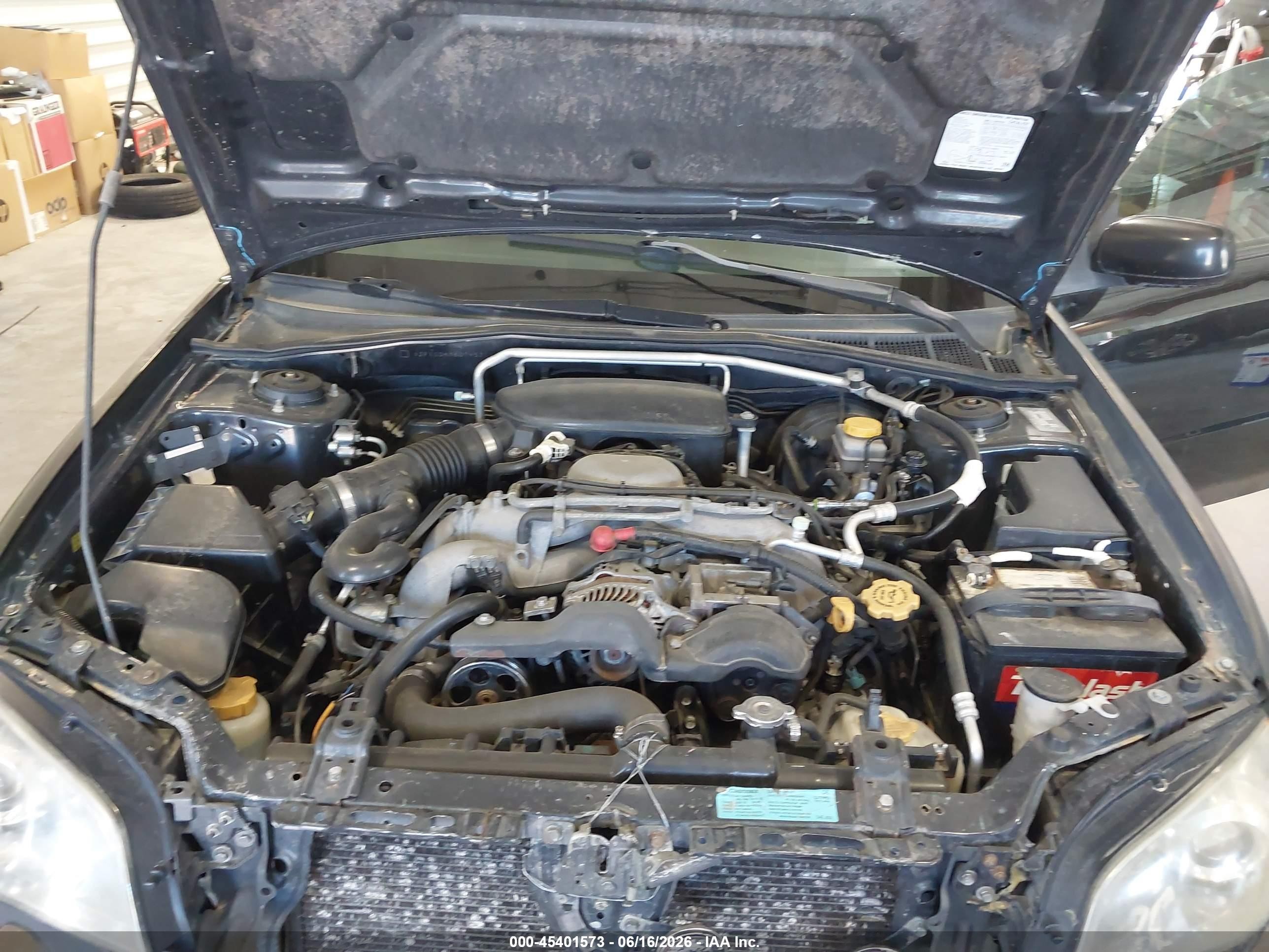 2007 Subaru Impreza 2.5i Black vin: JF1GD61607H521343
