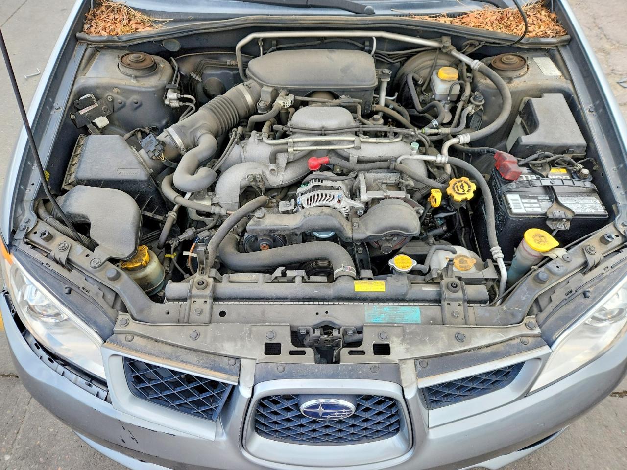 2007 Subaru Impreza 2.5i Gray vin: JF1GD61617H507600