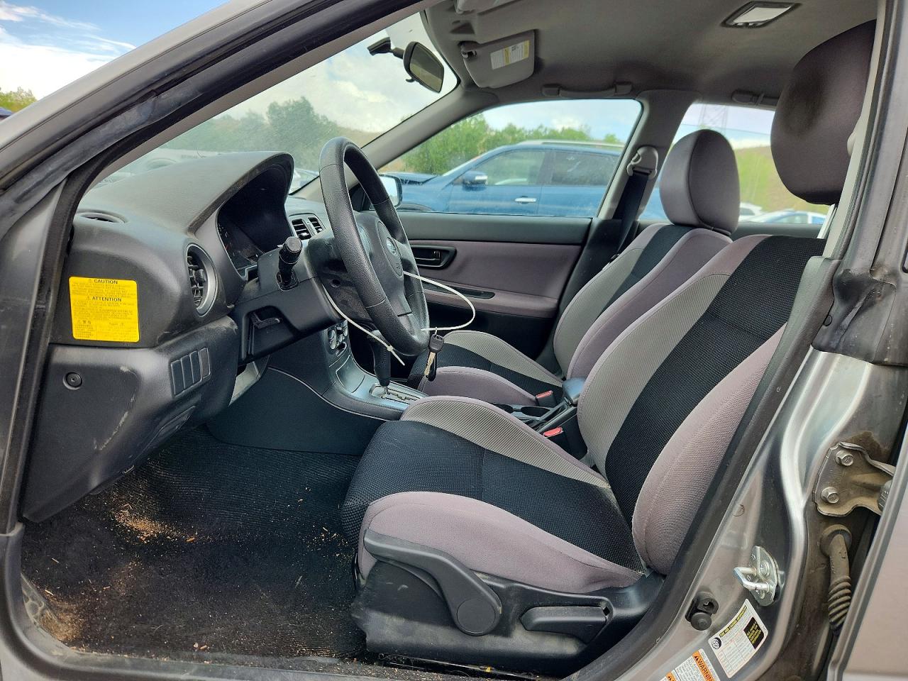 2007 Subaru Impreza 2.5i Gray vin: JF1GD61617H507600