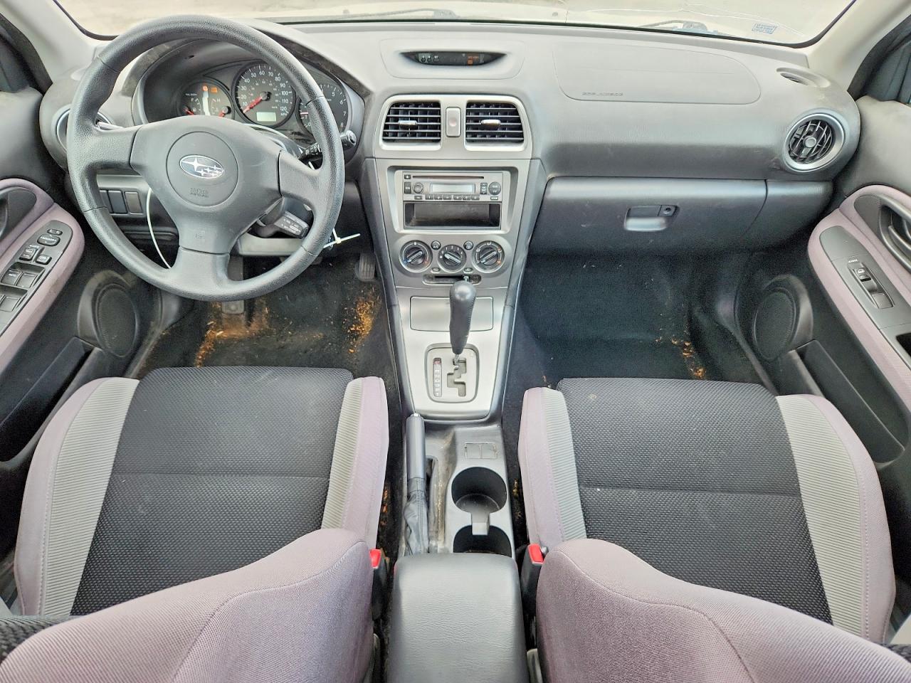 2007 Subaru Impreza 2.5i Gray vin: JF1GD61617H507600