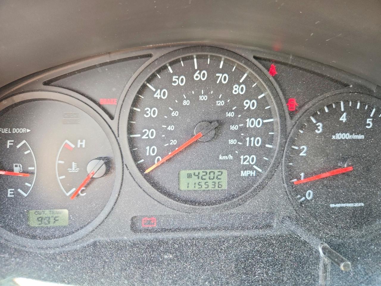 2007 Subaru Impreza 2.5i Blue vin: JF1GD61627G506042