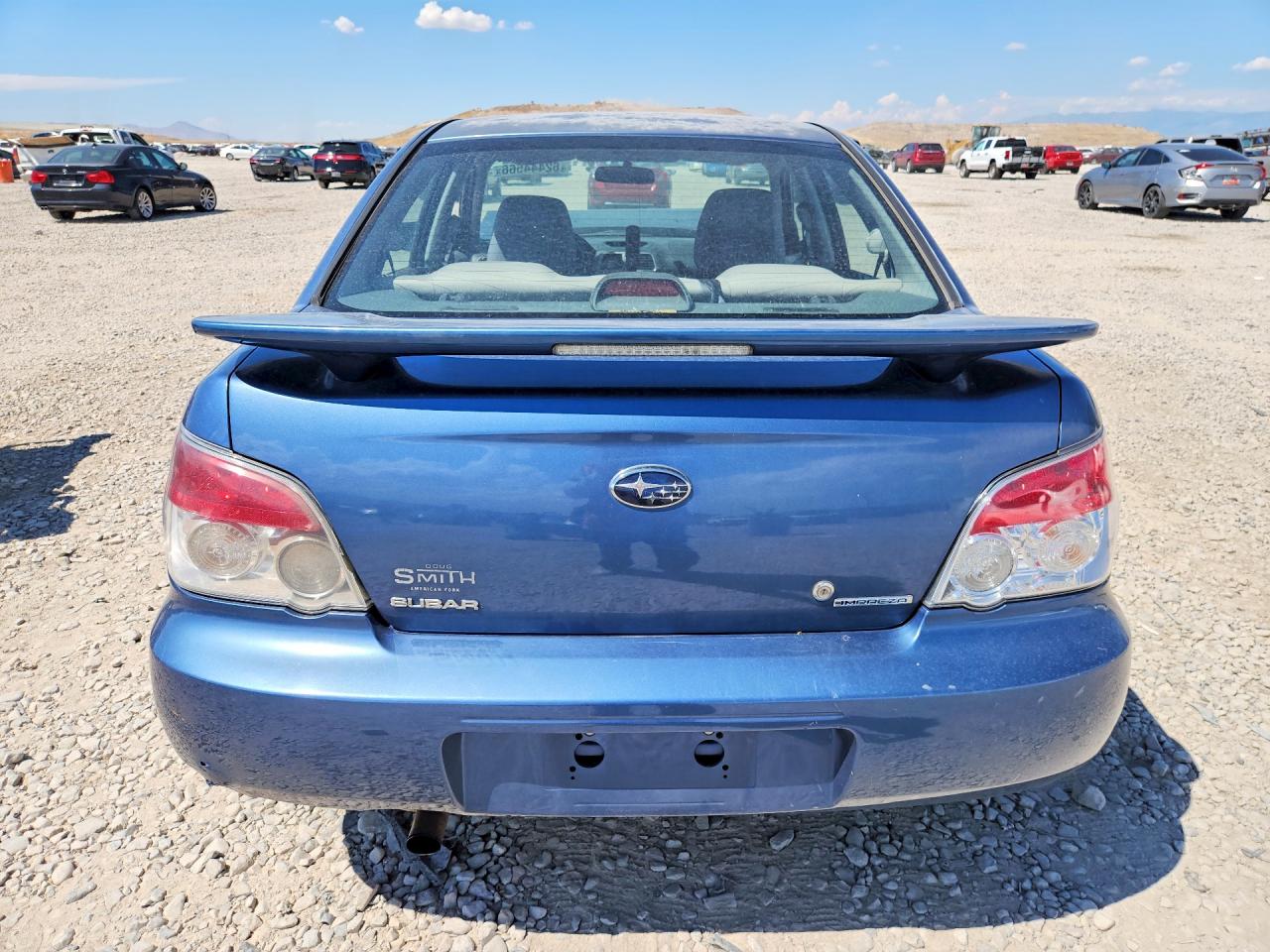 2007 Subaru Impreza 2.5i Blue vin: JF1GD61627G506042