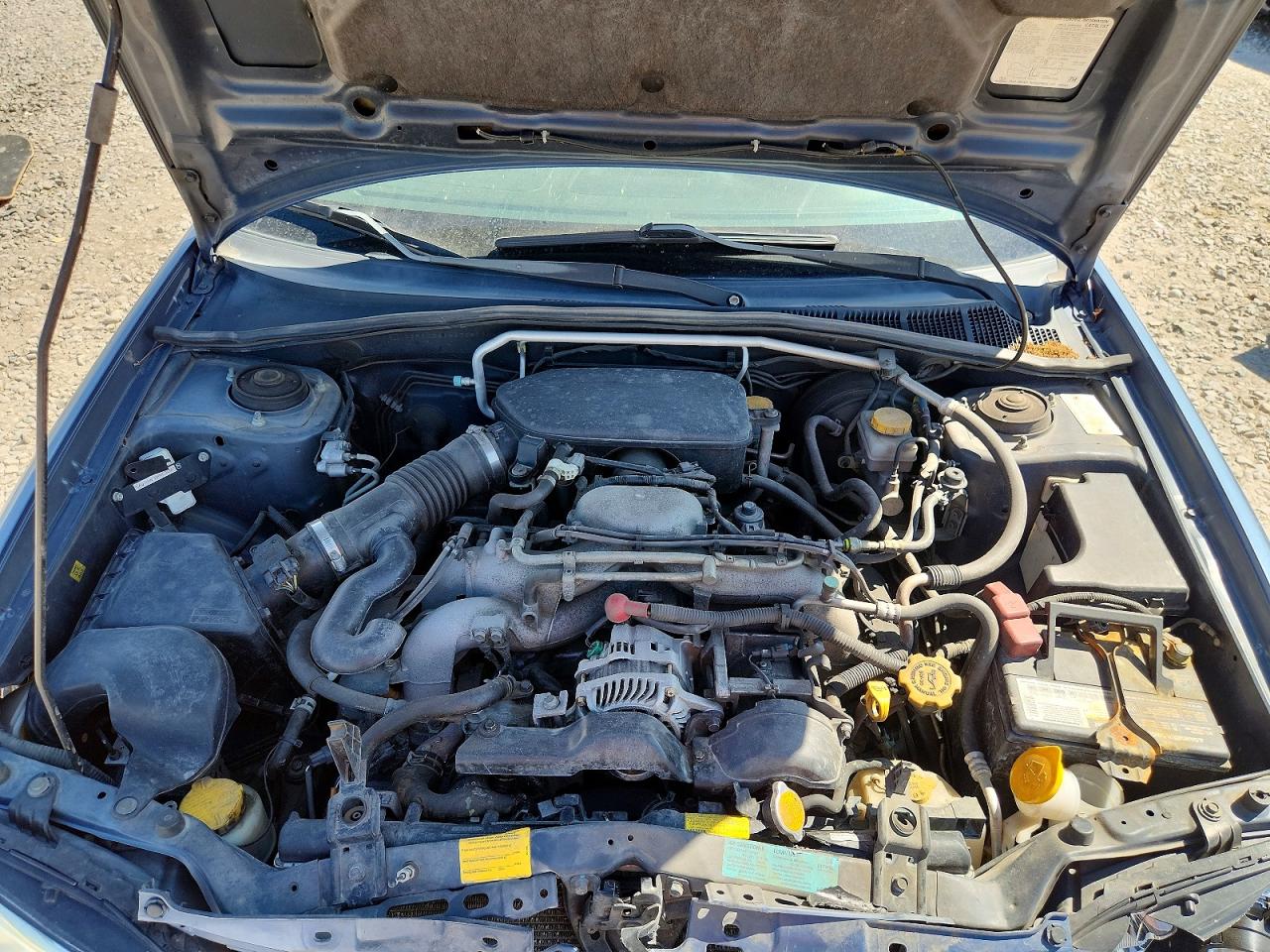 2007 Subaru Impreza 2.5i Blue vin: JF1GD61627G506042