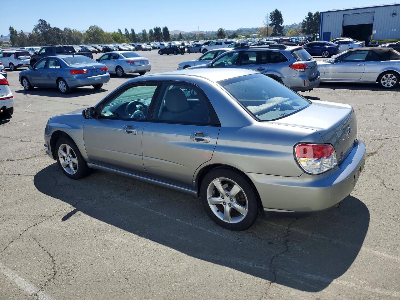 2007 Subaru Impreza 2.5i Серебряный vin: JF1GD61627G508776
