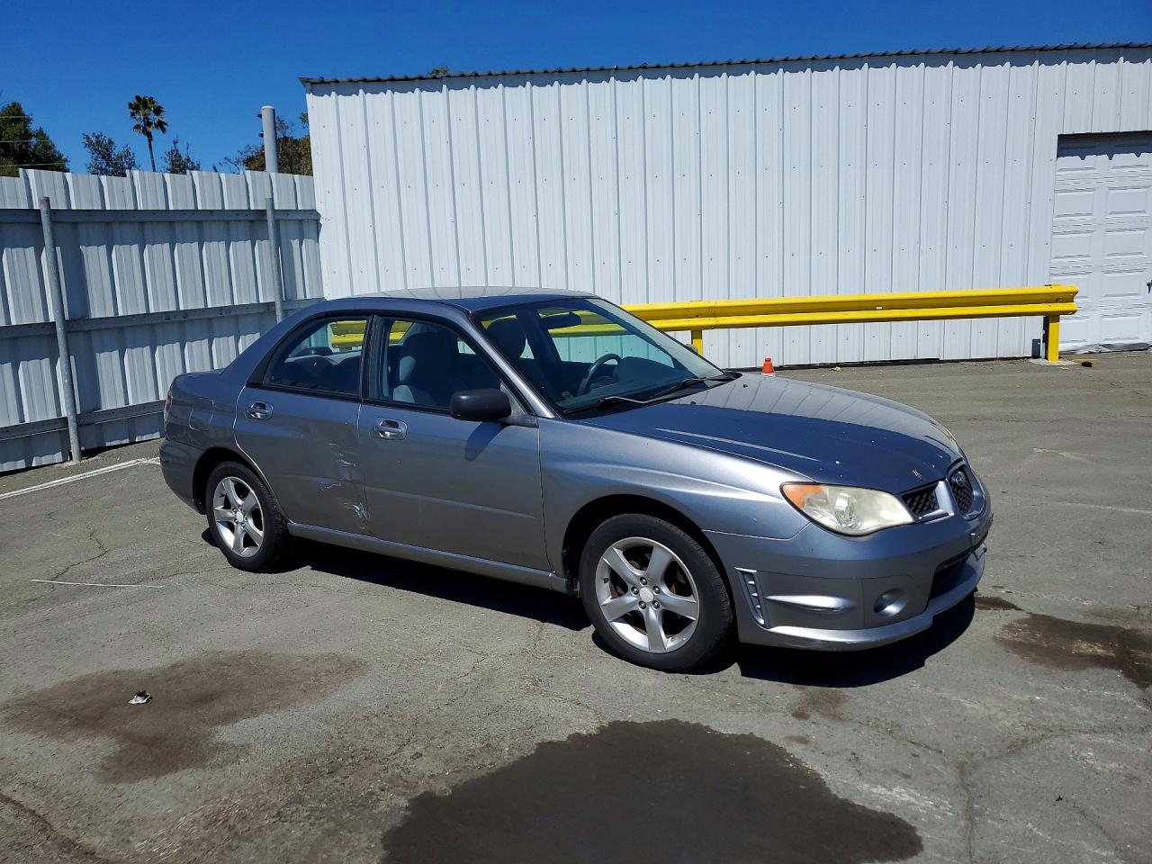 2007 Subaru Impreza 2.5i Серебряный vin: JF1GD61627G508776