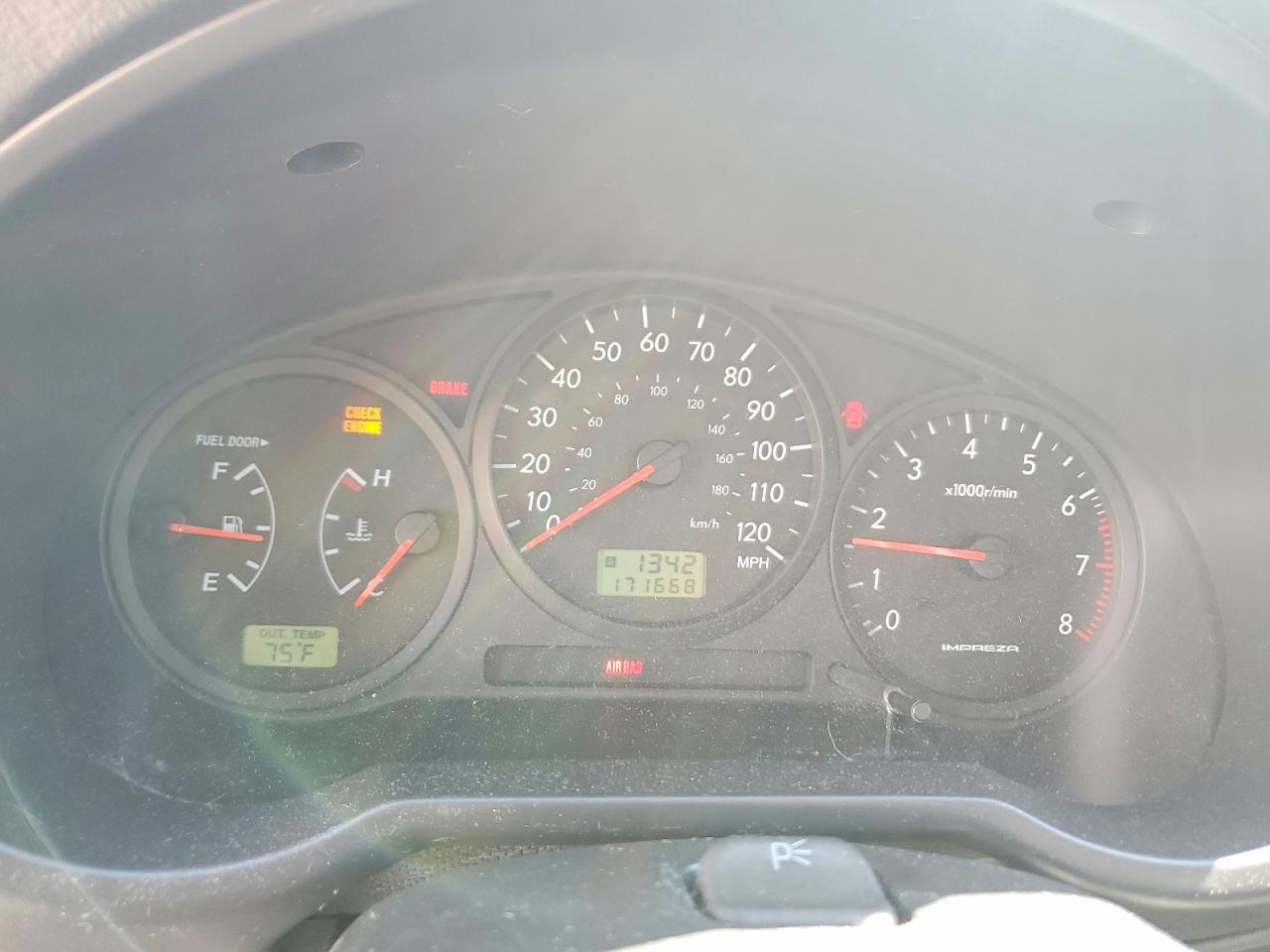 2007 Subaru Impreza 2.5i Серебряный vin: JF1GD61627G508776