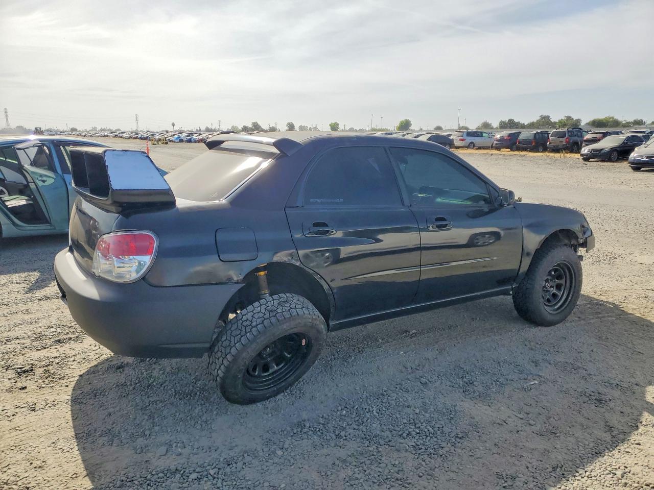 2007 Subaru Impreza 2.5i Black vin: JF1GD61627G516604