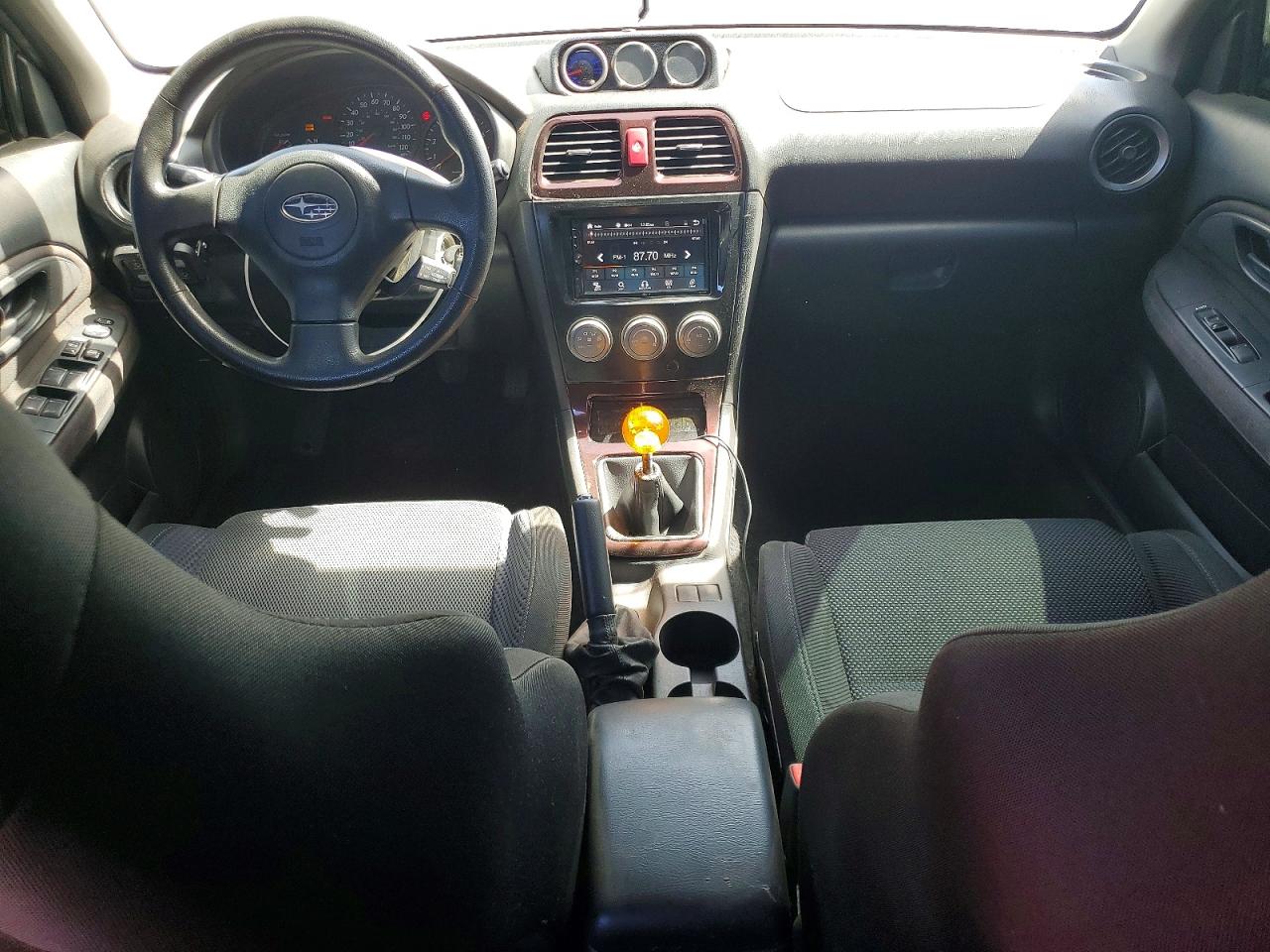 2007 Subaru Impreza 2.5i Black vin: JF1GD61627G516604