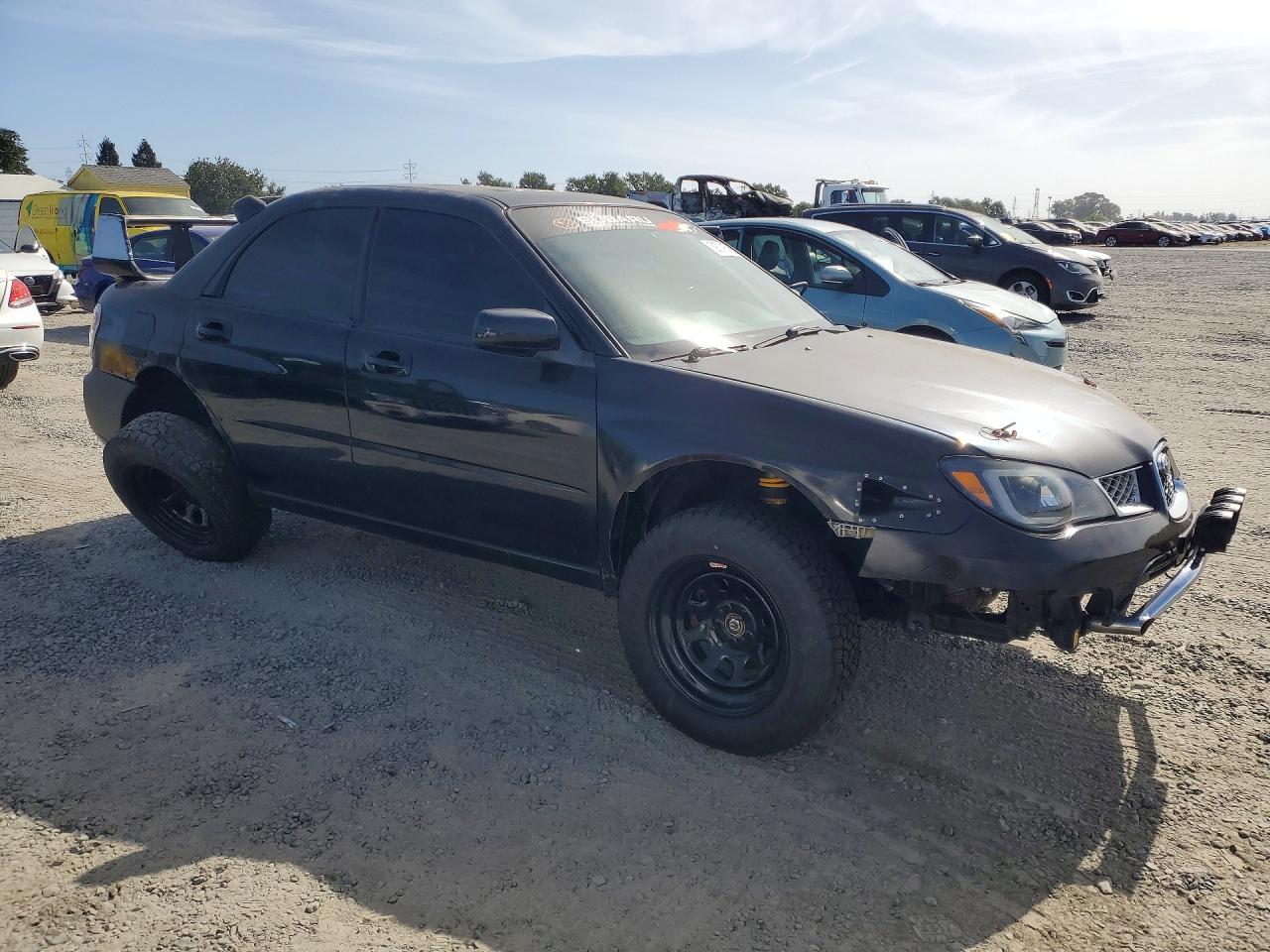2007 Subaru Impreza 2.5i Black vin: JF1GD61627G516604